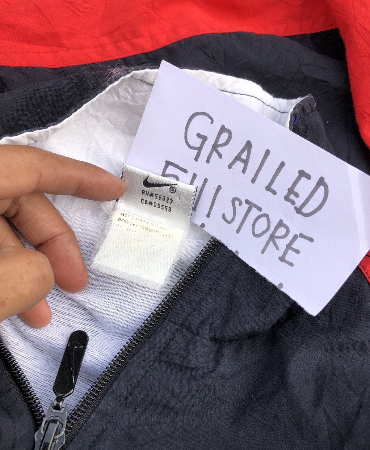 Nike × Vintage VINTAGE NIKE ZIPPER JACKET Size US L / EU 52-54 / 3 - 6 Thumbnail