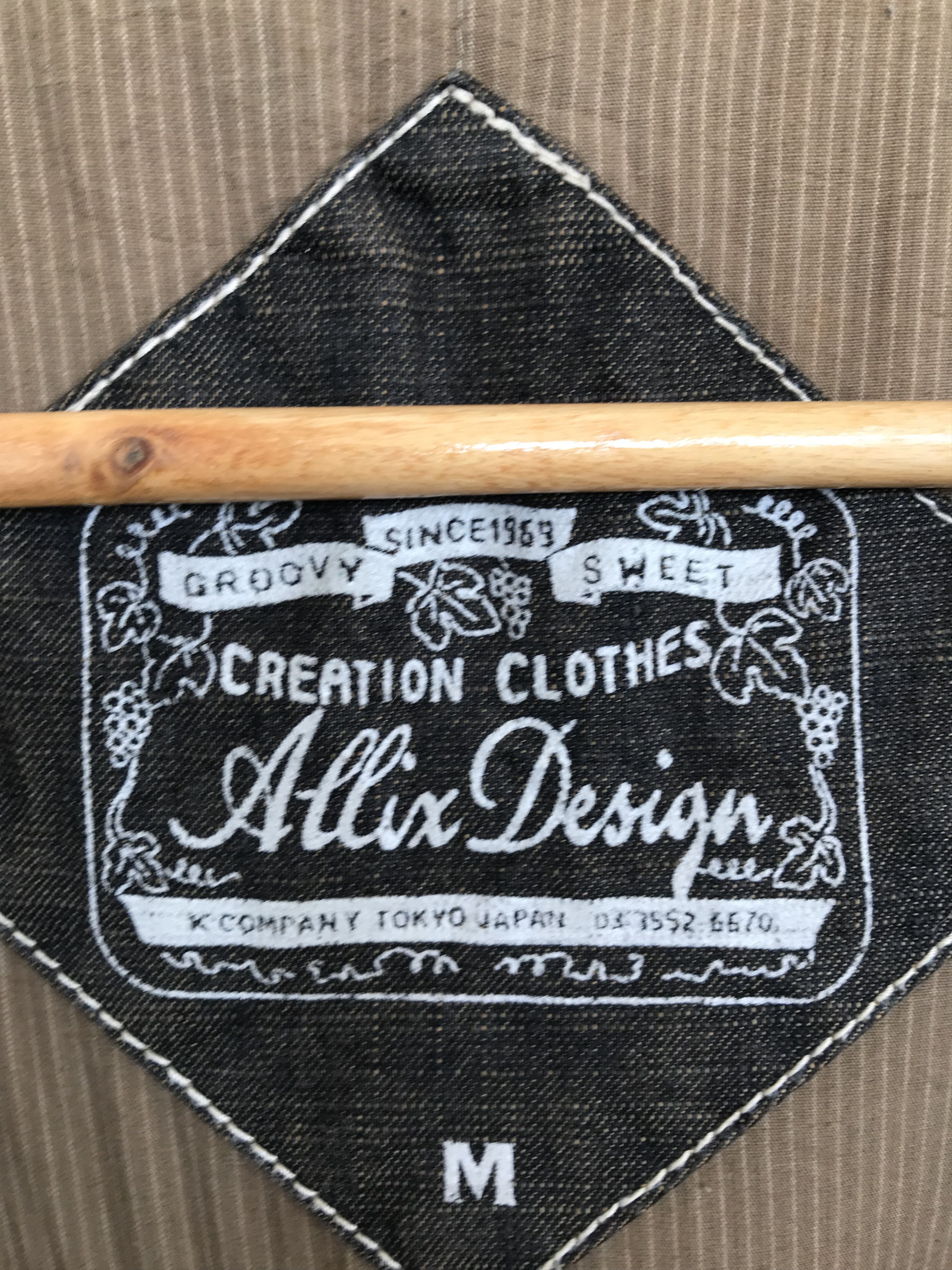 If Six Was Nine Japanese Brand Allix Design Denim Jacket Size US M / EU 48-50 / 2 - 9 Thumbnail