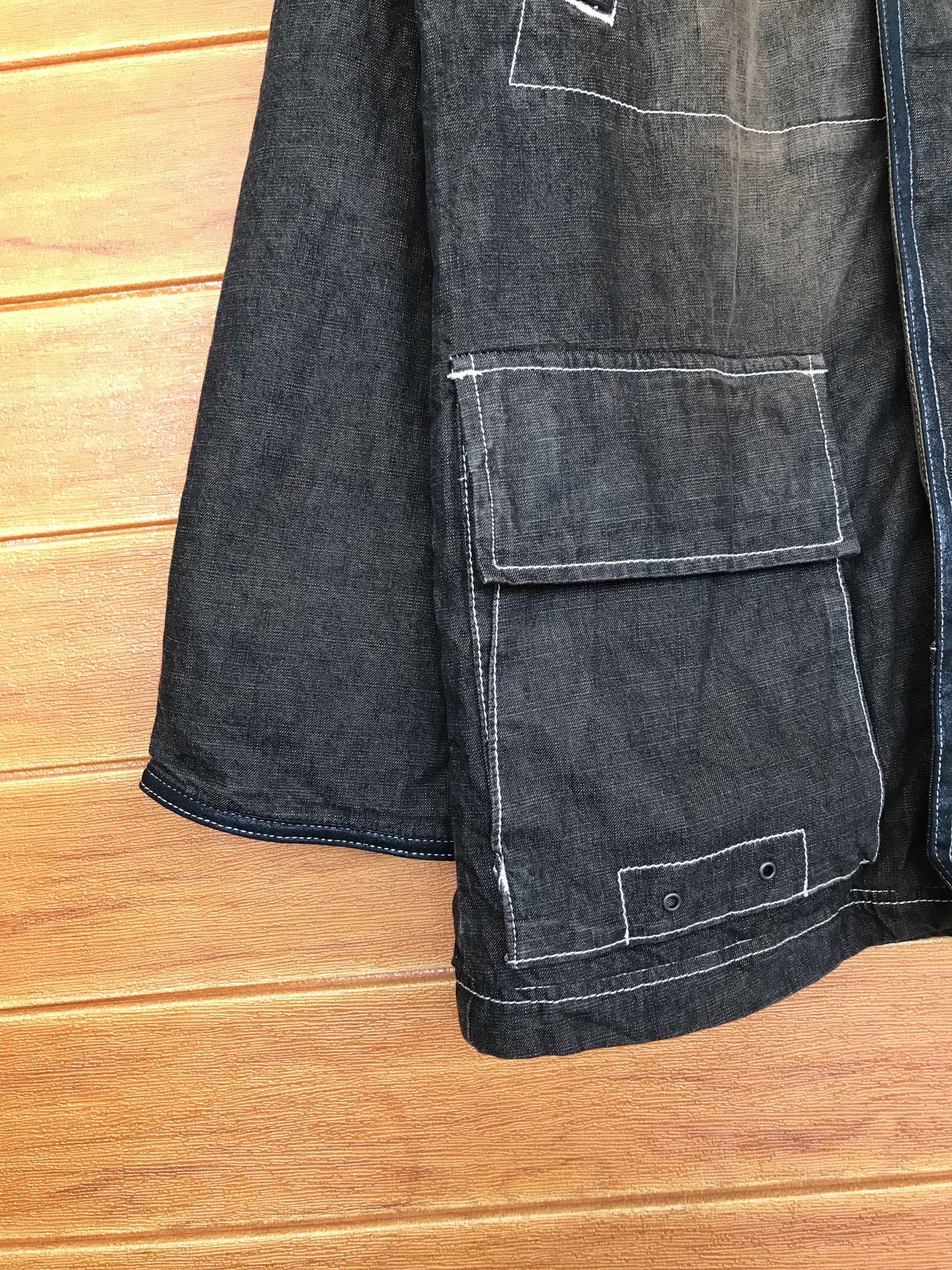 If Six Was Nine Japanese Brand Allix Design Denim Jacket Size US M / EU 48-50 / 2 - 4 Thumbnail