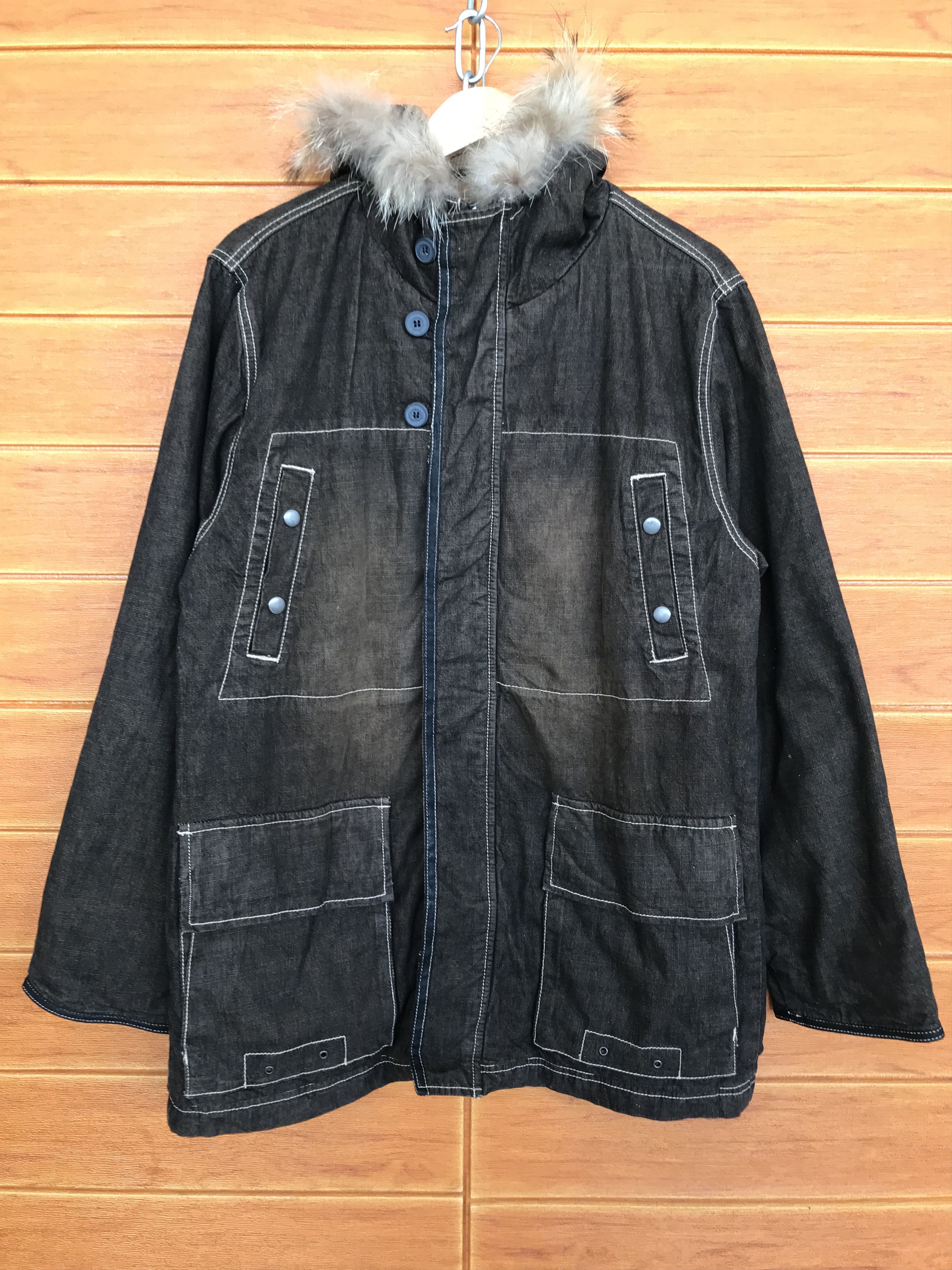 If Six Was Nine Japanese Brand Allix Design Denim Jacket Size US M / EU 48-50 / 2 - 1 Thumbnail