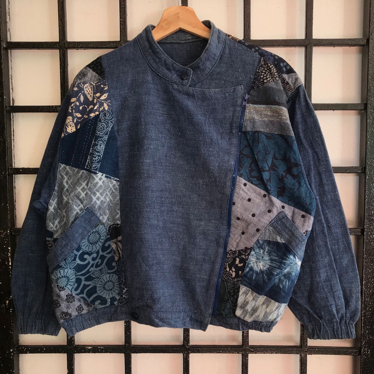 Designer 🔥 Vintage JAPANESE BRAND Nice Design Bomber Style Jacket Size US S / EU 44-46 / 1 - 1 Thumbnail