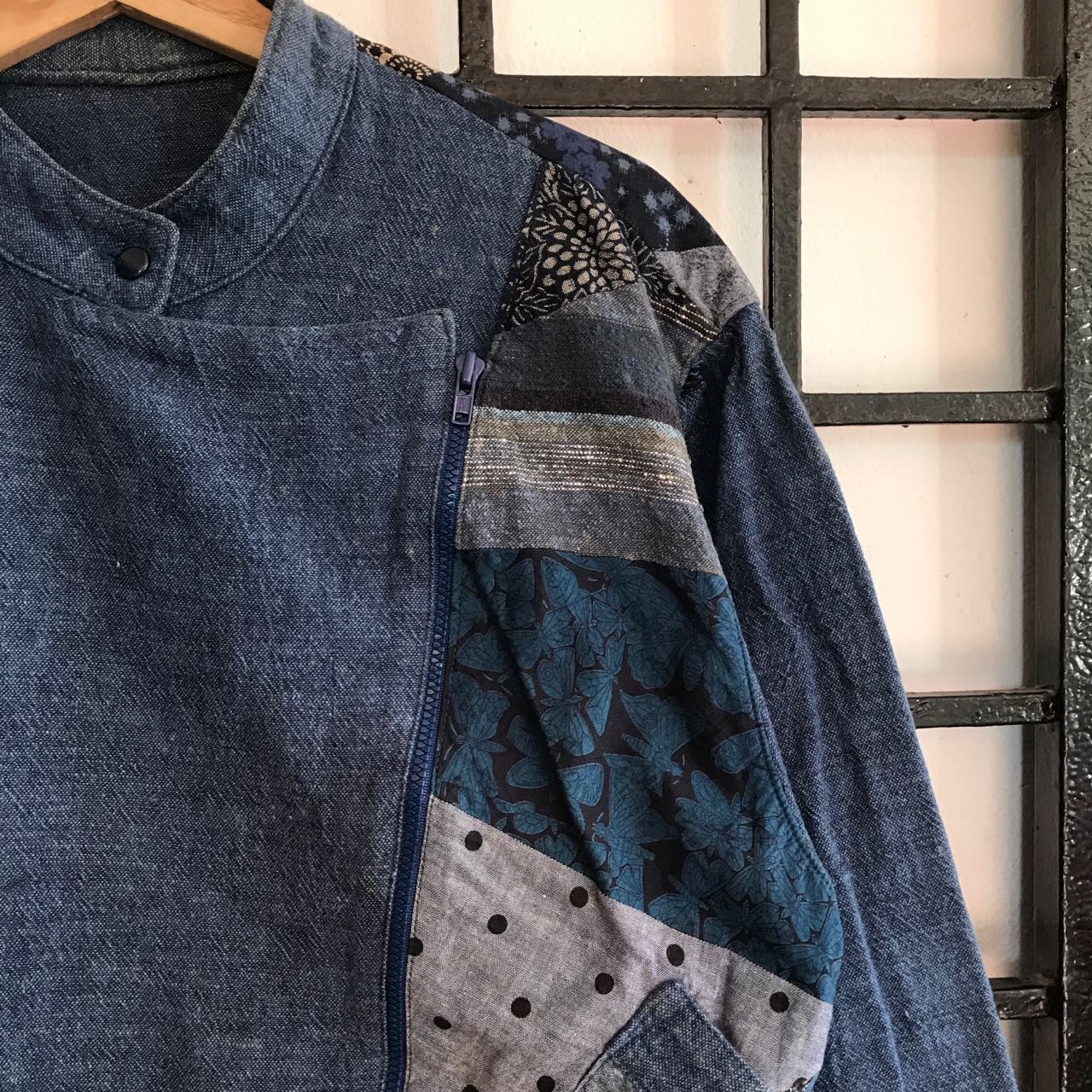 Designer 🔥 Vintage JAPANESE BRAND Nice Design Bomber Style Jacket Size US S / EU 44-46 / 1 - 2 Thumbnail