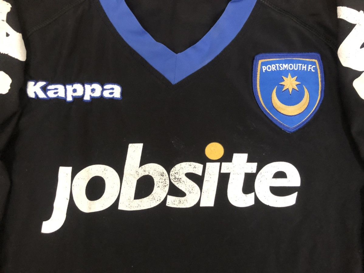 Kappa × Vintage RARE 2010 Kappa Portsmouth Lawrence #7 Kit Jersey Size US L / EU 52-54 / 3 - 3 Thumbnail