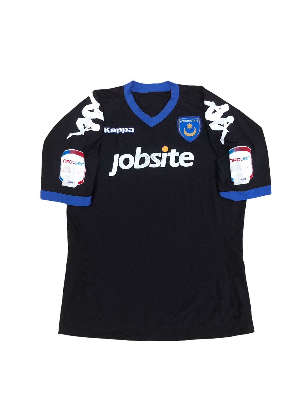 Kappa × Vintage RARE 2010 Kappa Portsmouth Lawrence #7 Kit Jersey Size US L / EU 52-54 / 3 - 1 Thumbnail