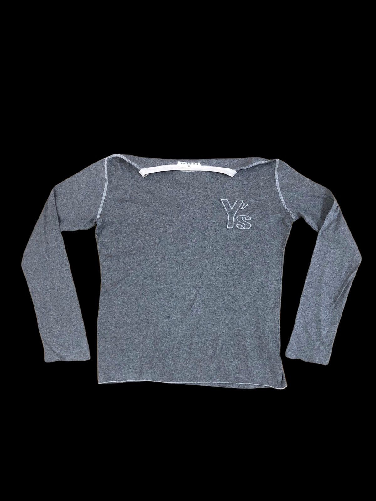 Yohji Yamamoto GRAIL🔥2007 Yohji Yamamoto ™️ Logo Elongated Arm Shirt Size US L / EU 52-54 / 3 - 4 Thumbnail