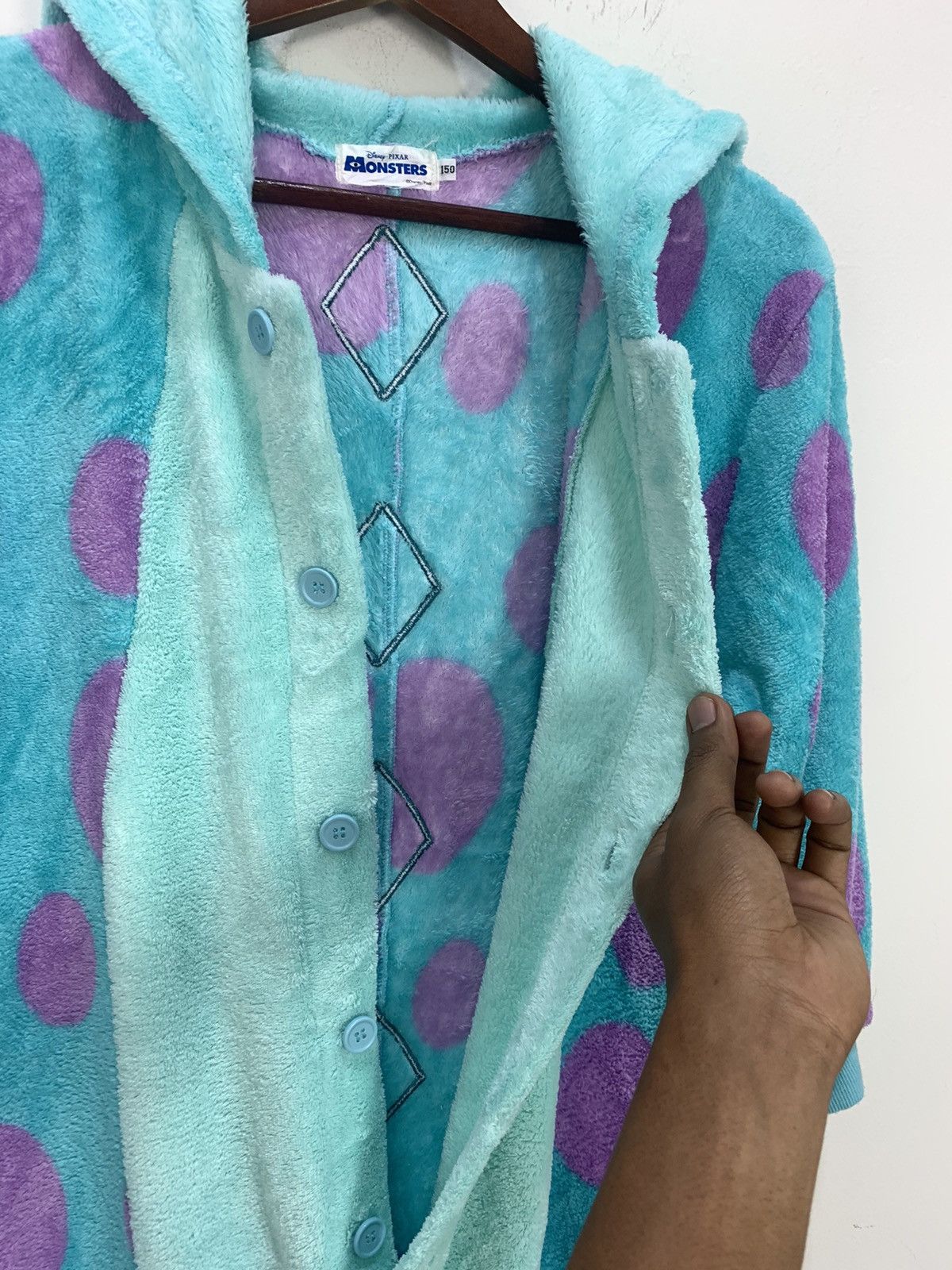 Disney × Gentle Monster MONSTER DISNEY PIXAR Fleece Anime Movie Promo Overal Costume Size US 40 / EU 56 - 15 Thumbnail