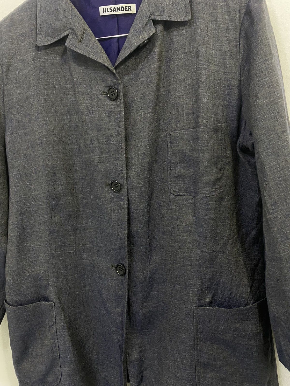 Jil Sander Jil Sander Linen Jacket Design 4 buttons Size US S / EU 44-46 / 1 - 4 Thumbnail