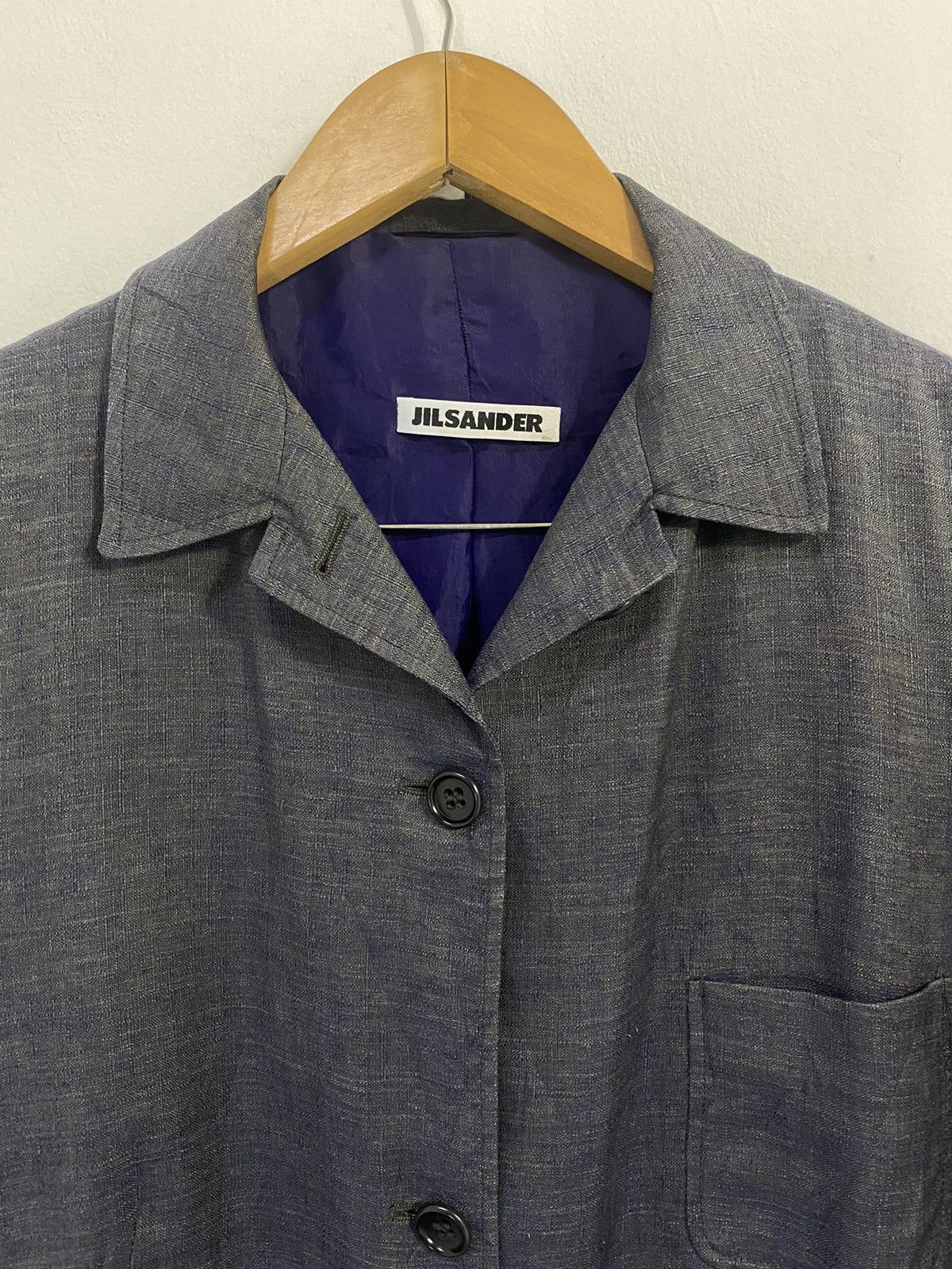 Jil Sander Jil Sander Linen Jacket Design 4 buttons Size US S / EU 44-46 / 1 - 3 Thumbnail