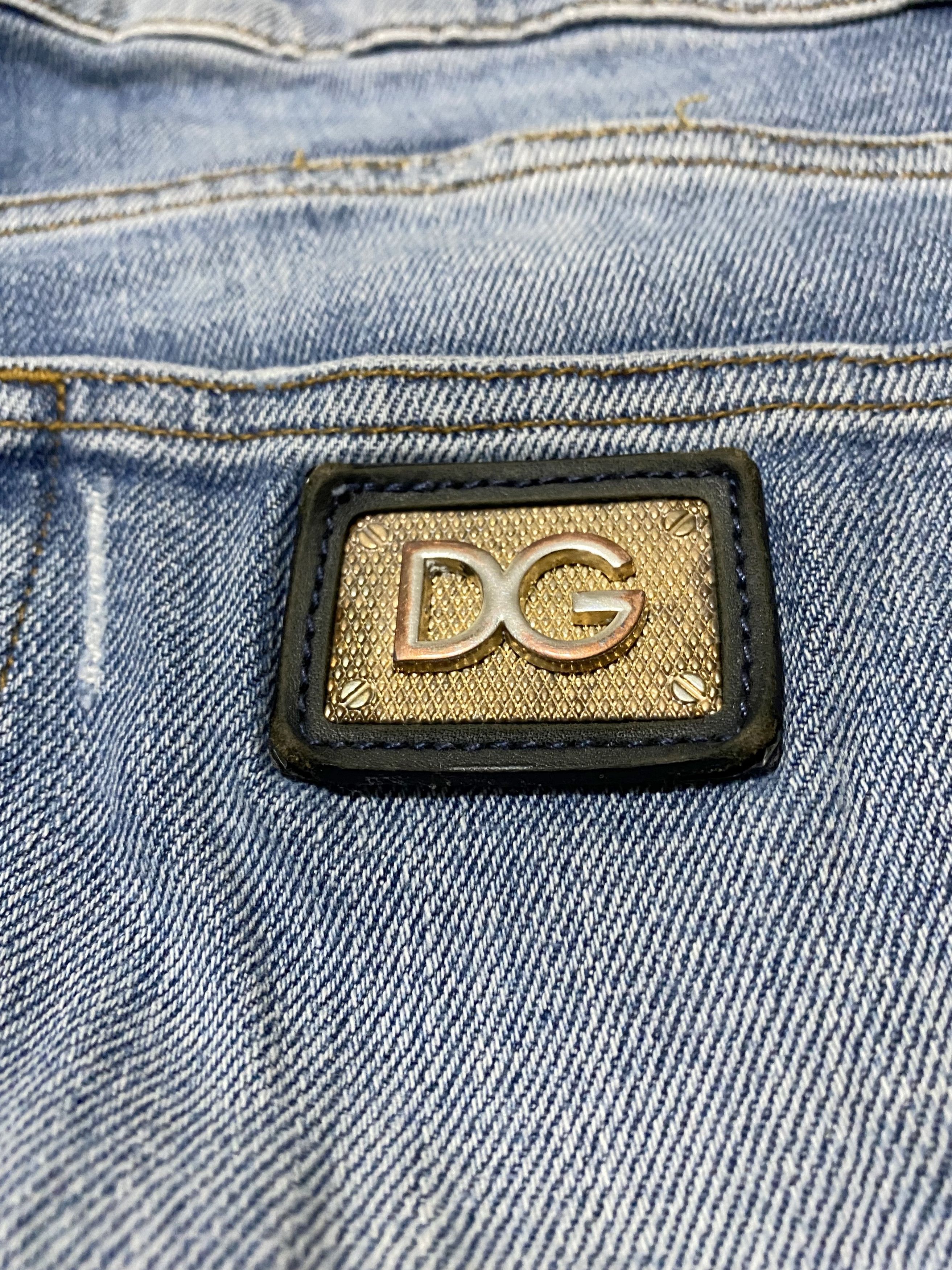 Dolce & Gabbana Dolce & Gabbana D&G Washed Torn Faded Jeans Denim Size US 30 / EU 46 - 4 Thumbnail