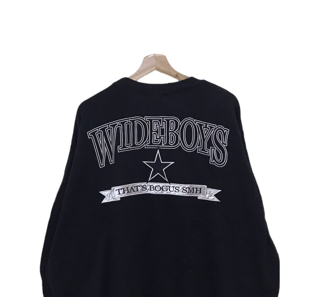 Japanese Brand Japanese Brand Gyda Wideboys Sweatshirt Big Spellout Size US XL / EU 56 / 4 - 2 Thumbnail