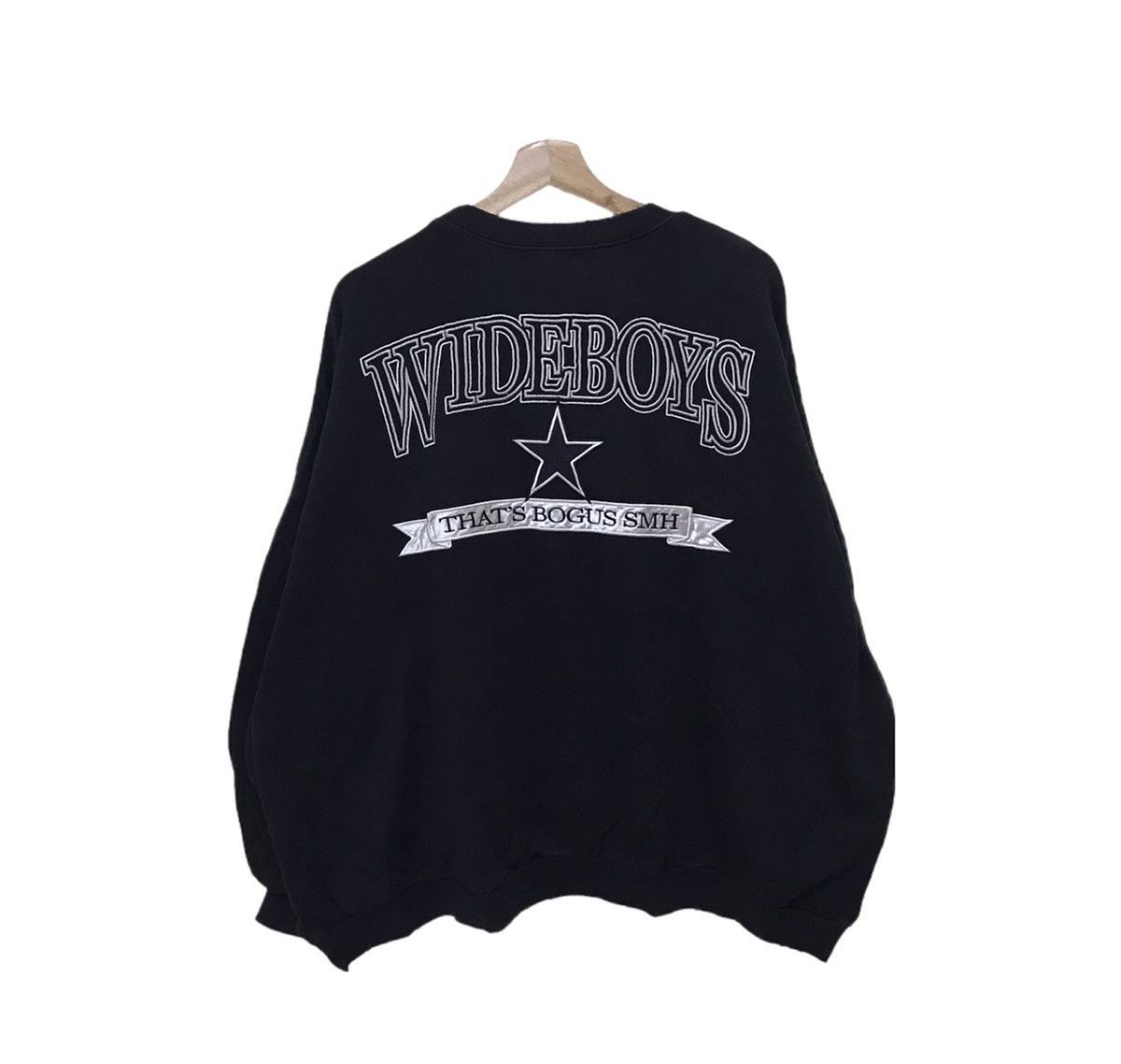 Japanese Brand Japanese Brand Gyda Wideboys Sweatshirt Big Spellout Size US XL / EU 56 / 4 - 1 Thumbnail