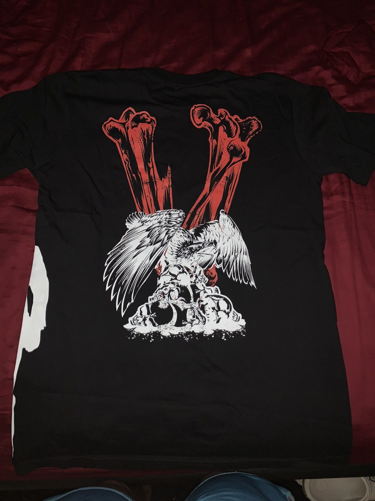 Kodak Black x deals Vlone Vulture ‘Black’ T-Shirt