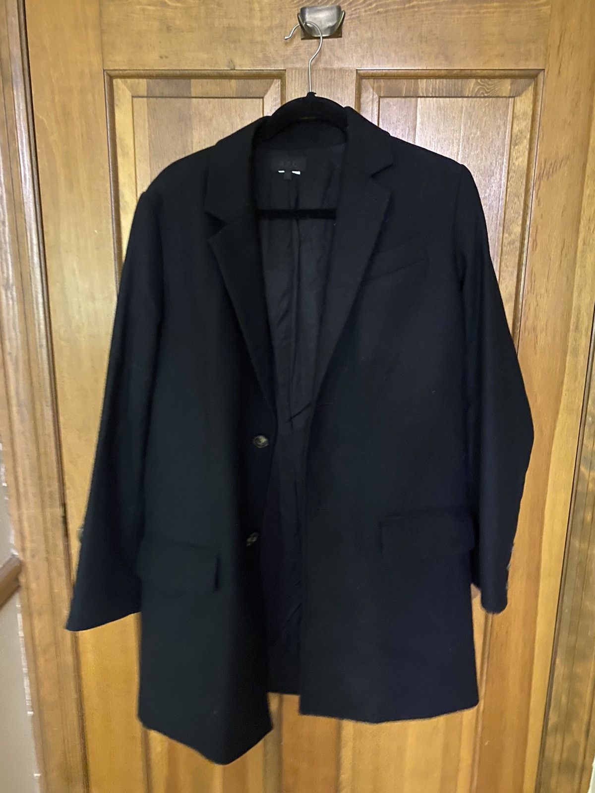 image of A P C Coats in Black, Men's (Size Small)