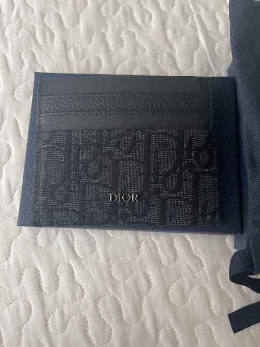 Authenticated Used Dior Homme Brand Accessory Card Holder Men's 
