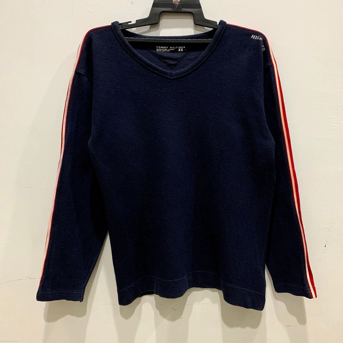 Japanese Brand × Tommy Hilfiger × Vintage TOMMY HILFIGER Sweatshirt Size XS Fits M Size US M / EU 48-50 / 2 - 2 Thumbnail