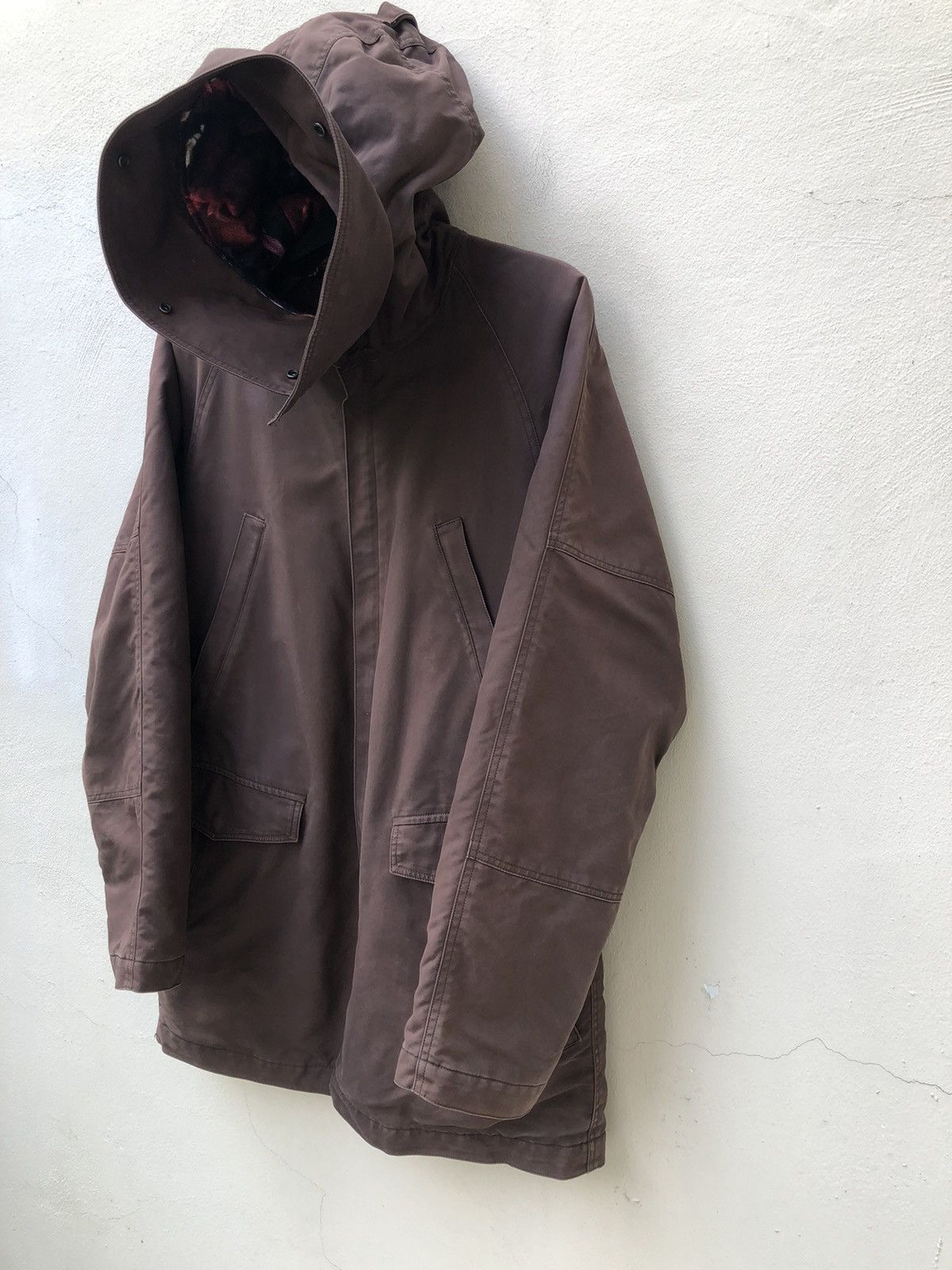 Lad Musician Lade Musician Japan Waxed Hooded Parka Jacket Size US M / EU 48-50 / 2 - 9 Thumbnail