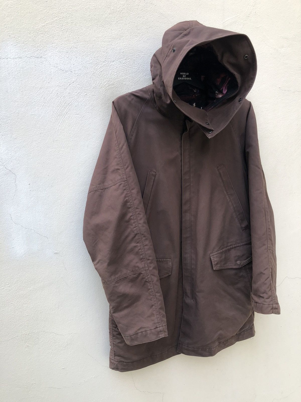 Lad Musician Lade Musician Japan Waxed Hooded Parka Jacket Size US M / EU 48-50 / 2 - 8 Thumbnail