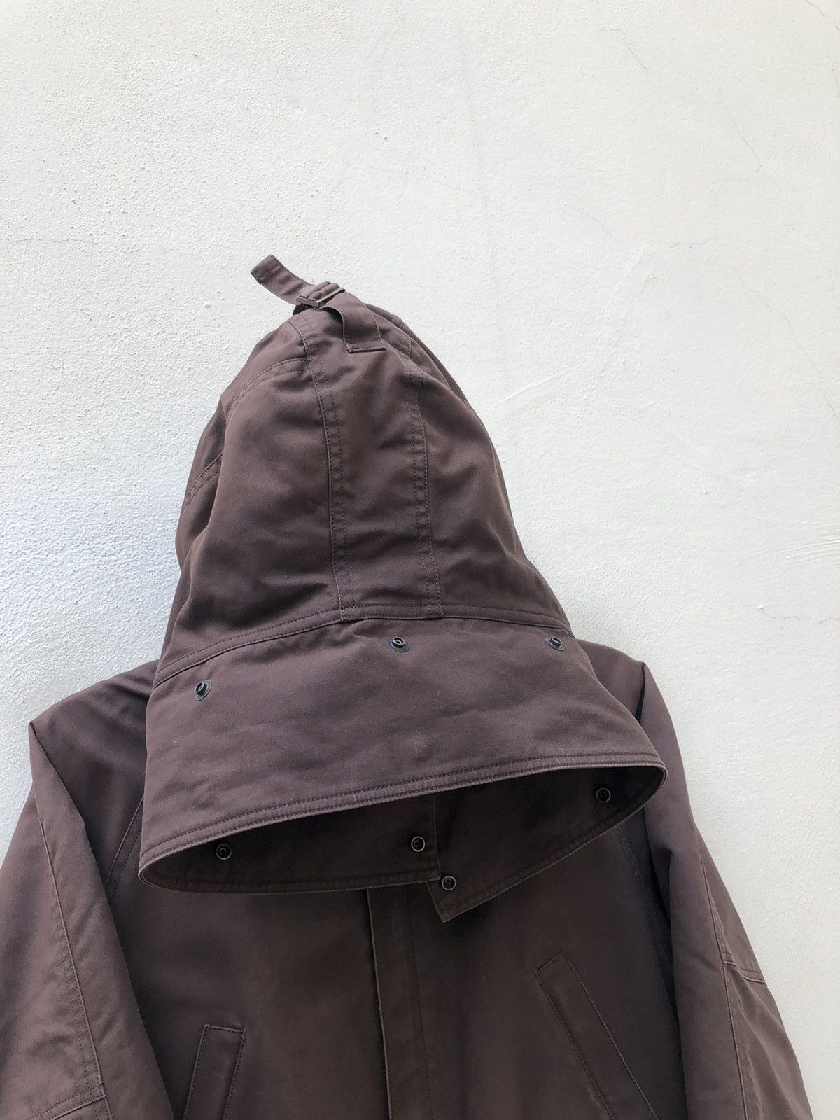 Lad Musician Lade Musician Japan Waxed Hooded Parka Jacket Size US M / EU 48-50 / 2 - 7 Thumbnail