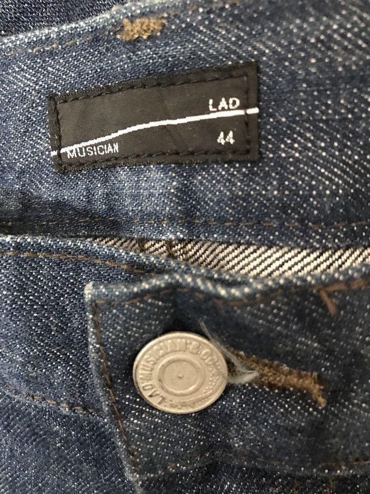 Lad Musician Vintage Lad Musician Japan Blue Denim Jeans Size US 31 - 19 Thumbnail