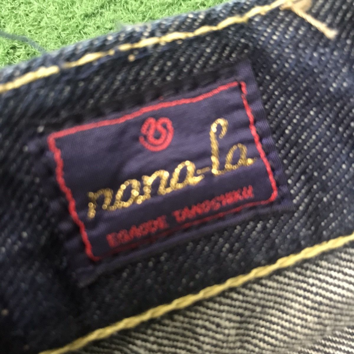 Japanese Brand Japanese Designer EGAODE TANOSHIKU Denim Selvedge low Rise Size 29" - 20 Thumbnail