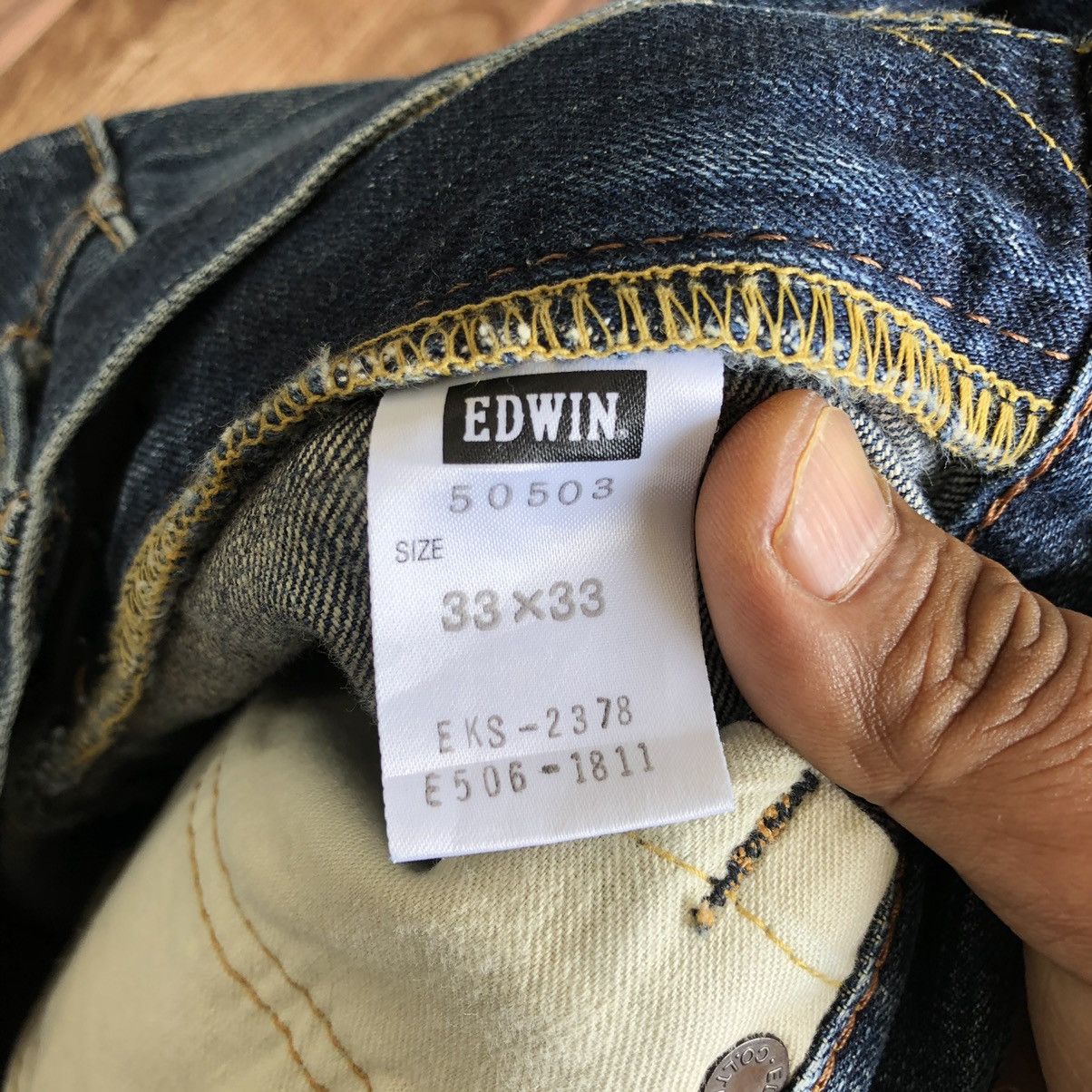 Edwin Vintage Edwin 505zxx Selvedge Denim Jeans Size US 33 - 7 Thumbnail