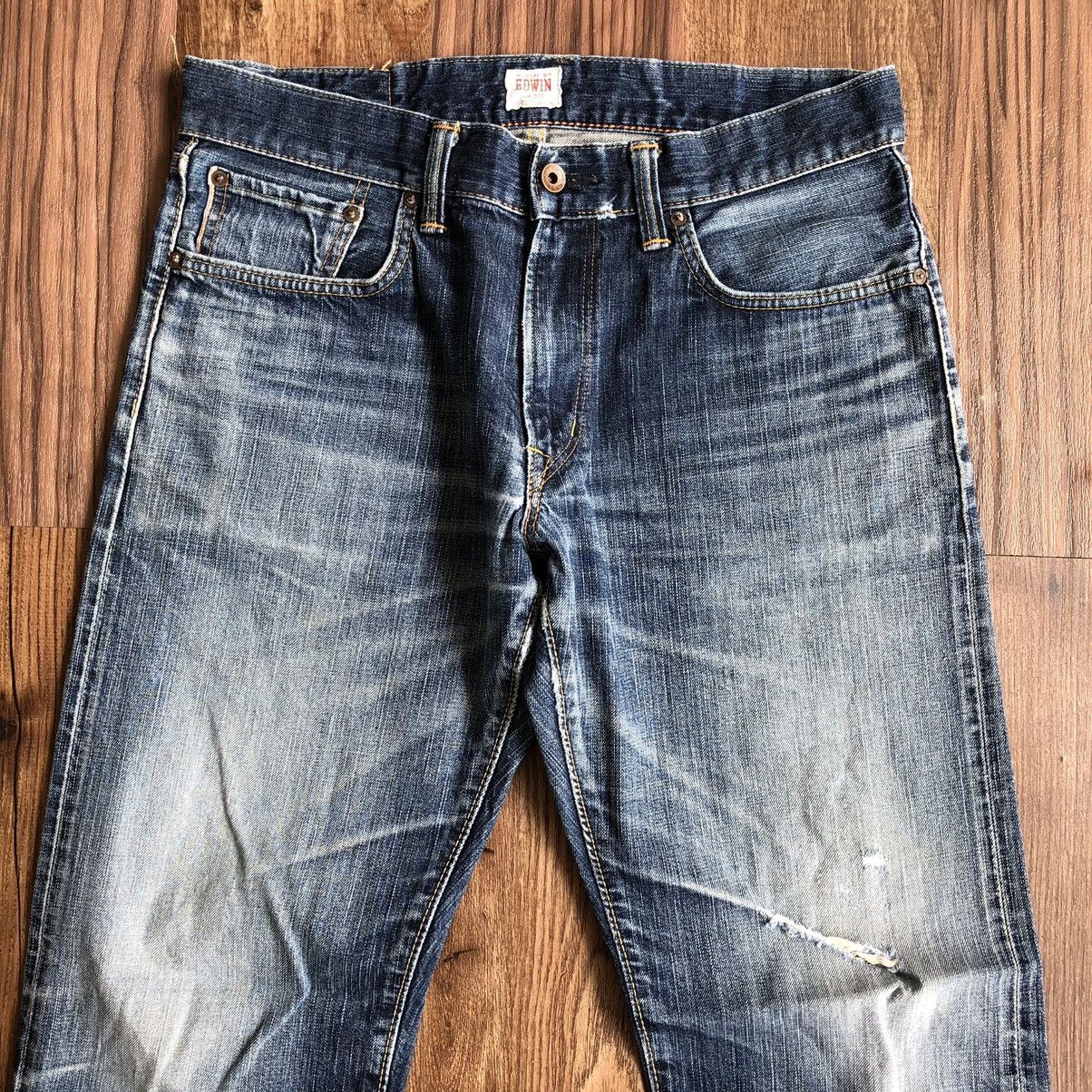 Edwin Vintage Edwin 505zxx Selvedge Denim Jeans Size US 33 - 4 Thumbnail