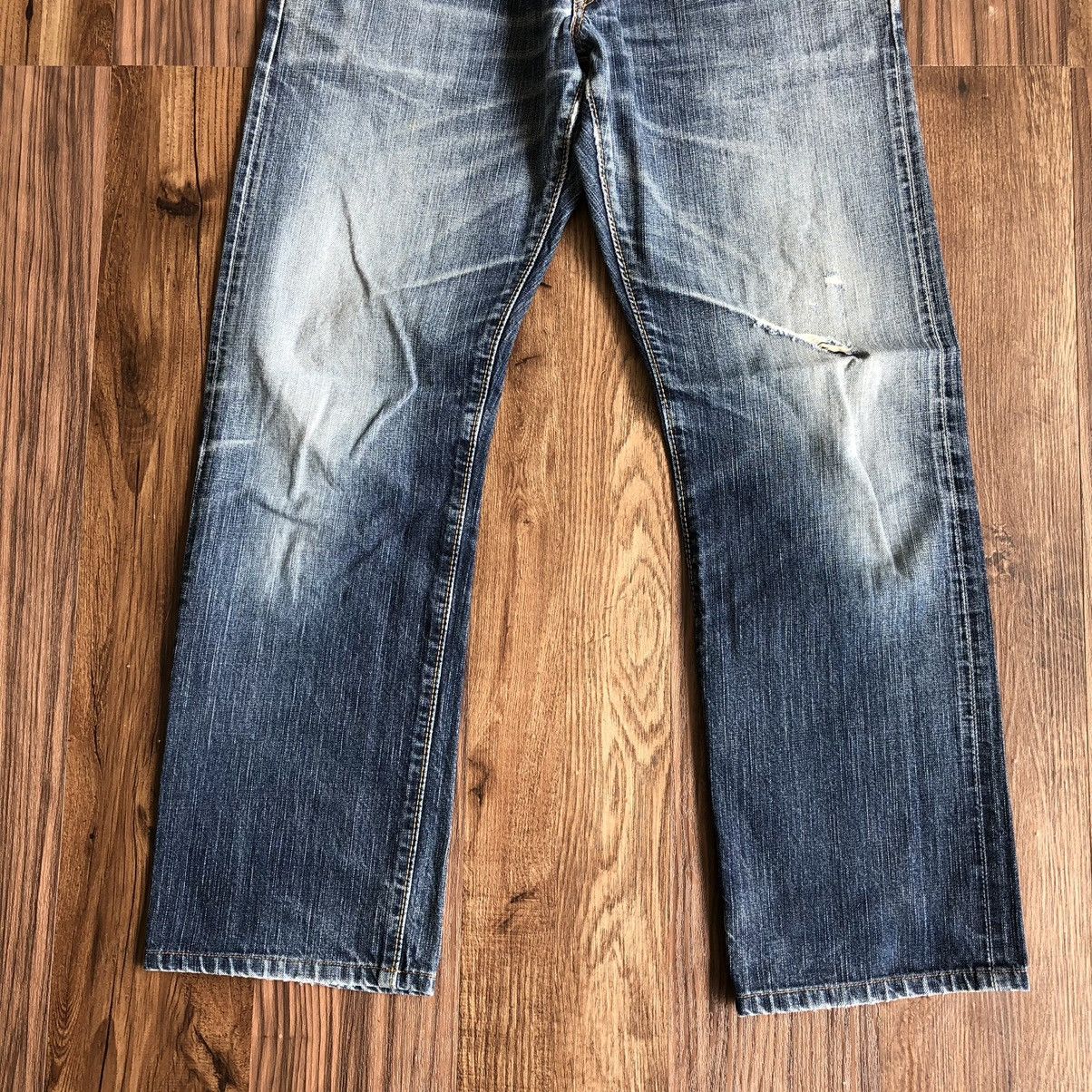 Edwin Vintage Edwin 505zxx Selvedge Denim Jeans Size US 33 - 3 Thumbnail