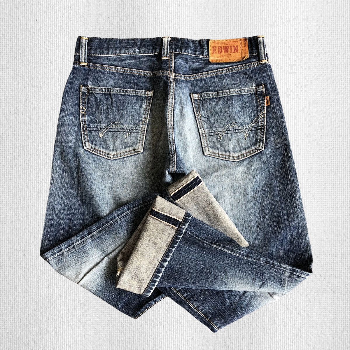 Edwin Vintage Edwin 505zxx Selvedge Denim Jeans Size US 33 - 1 Thumbnail