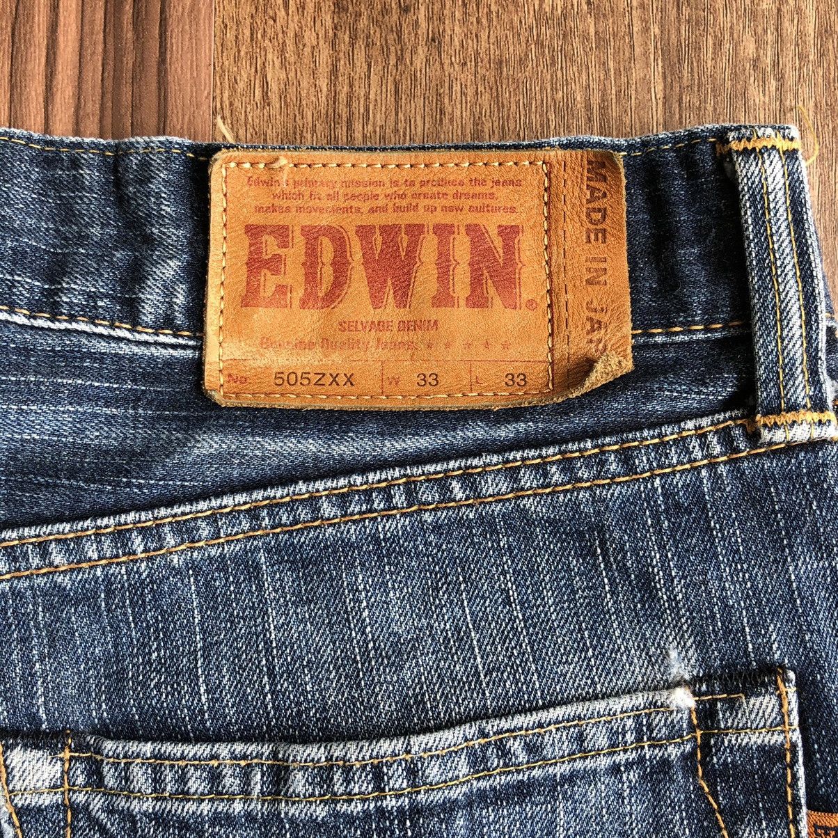 Edwin Vintage Edwin 505zxx Selvedge Denim Jeans Size US 33 - 10 Thumbnail