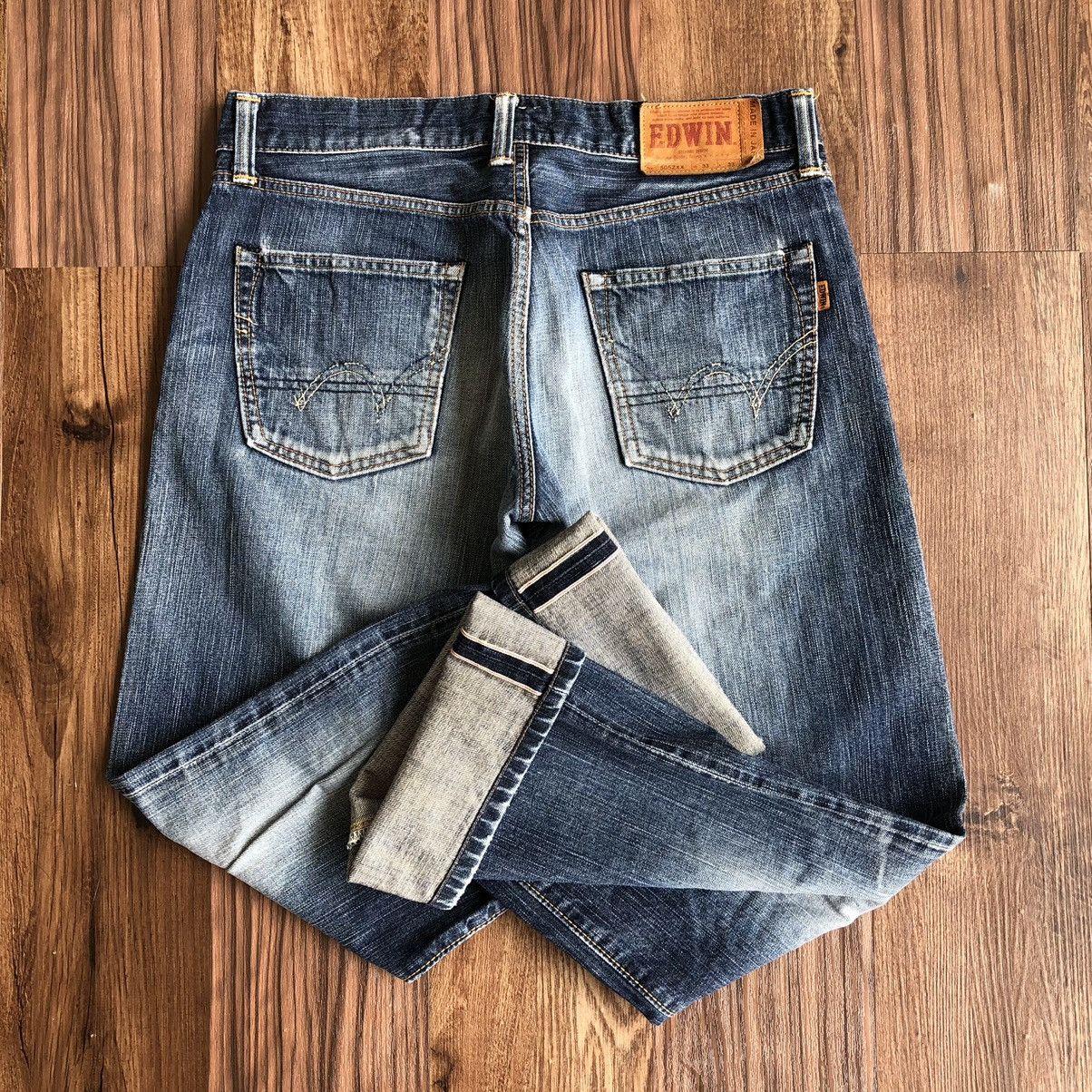 Edwin Vintage Edwin 505zxx Selvedge Denim Jeans Size US 33 - 11 Thumbnail