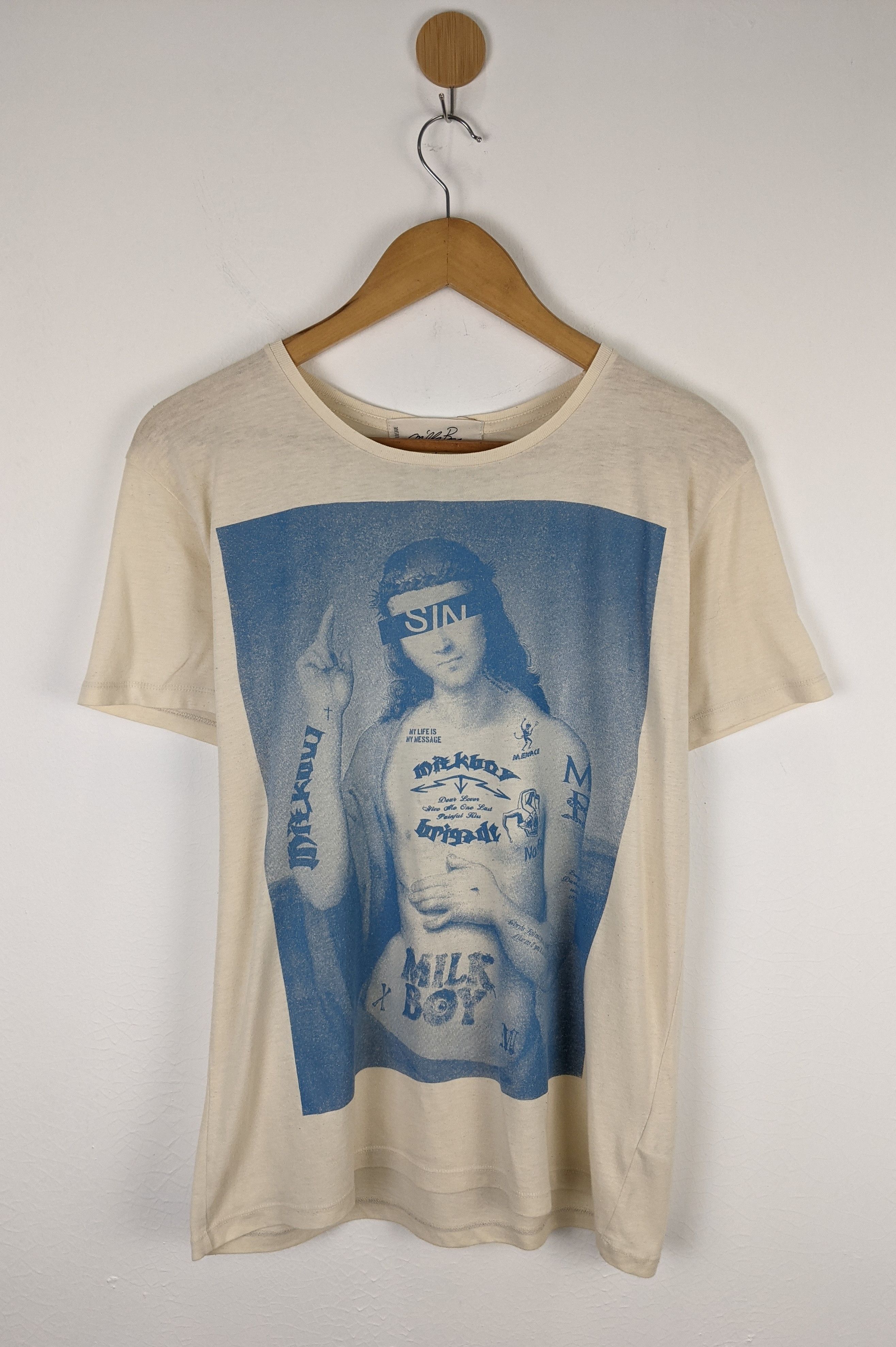 Japanese Brand Milkboy Seditionaries Punk shirt Size US M / EU 48-50 / 2 - 1 Thumbnail