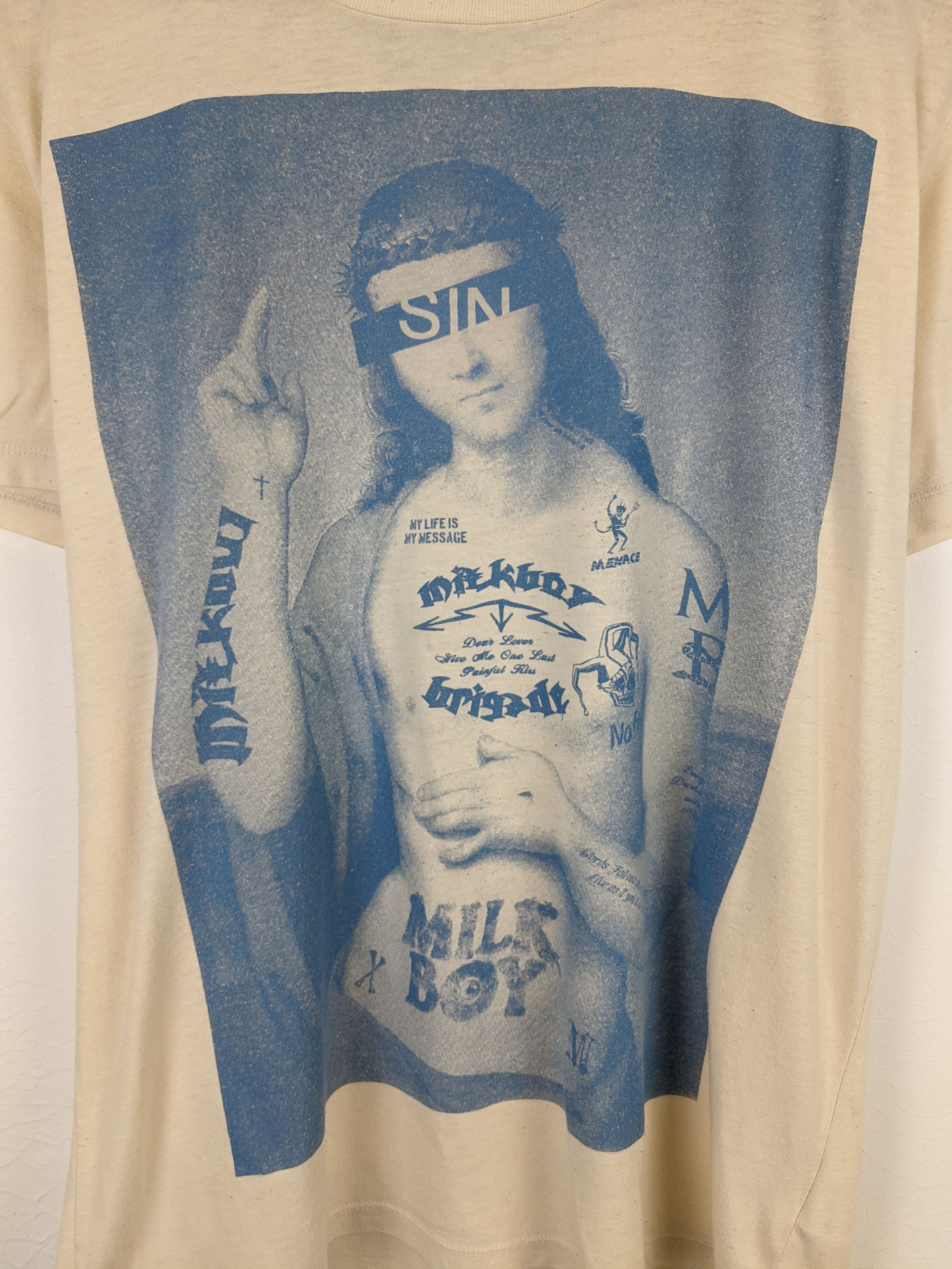 Japanese Brand Milkboy Seditionaries Punk shirt Size US M / EU 48-50 / 2 - 2 Thumbnail