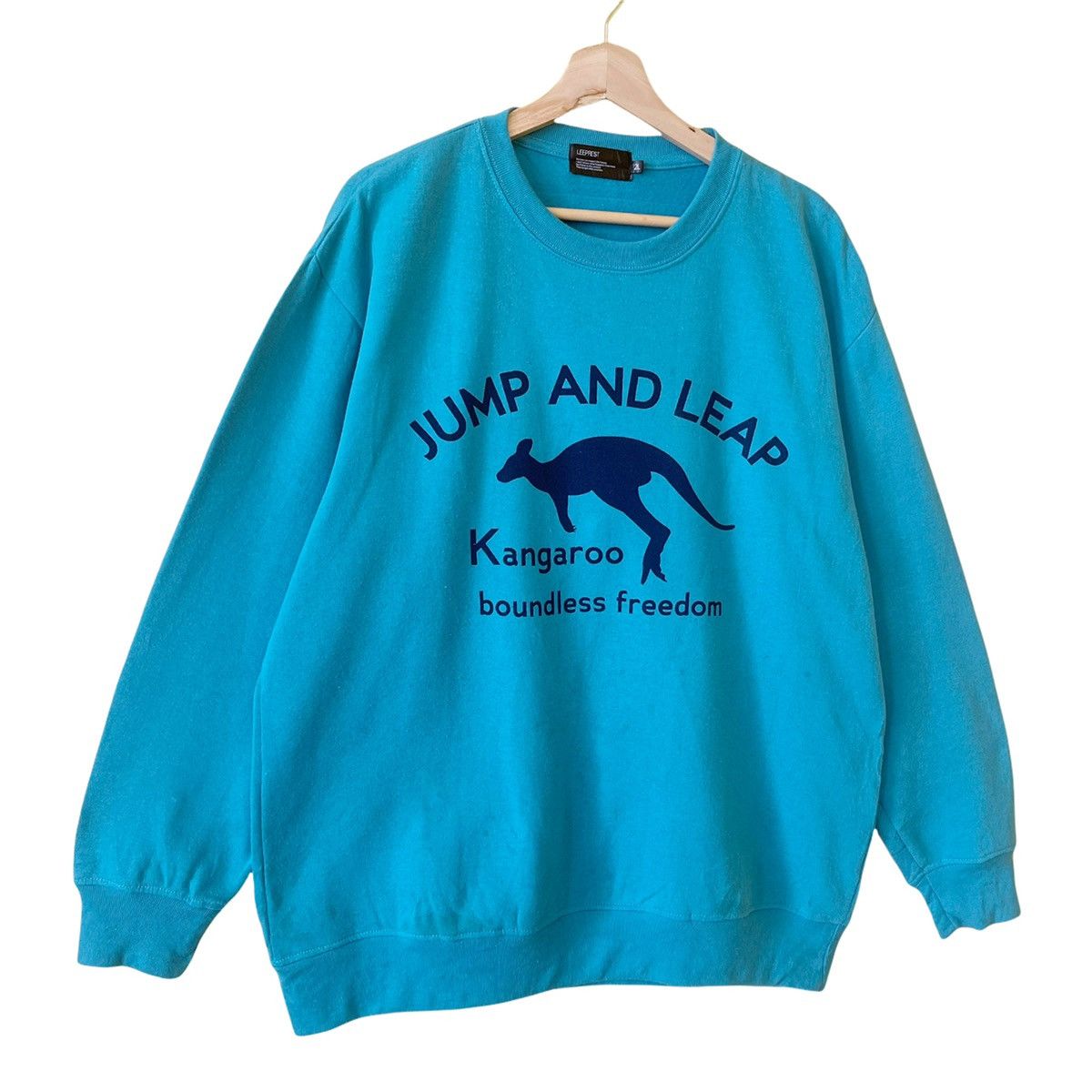Japanese Brand Vintage Jump And Leap Kangaroo Crewneck Sweatshirt Size L Size US L / EU 52-54 / 3 - 2 Thumbnail