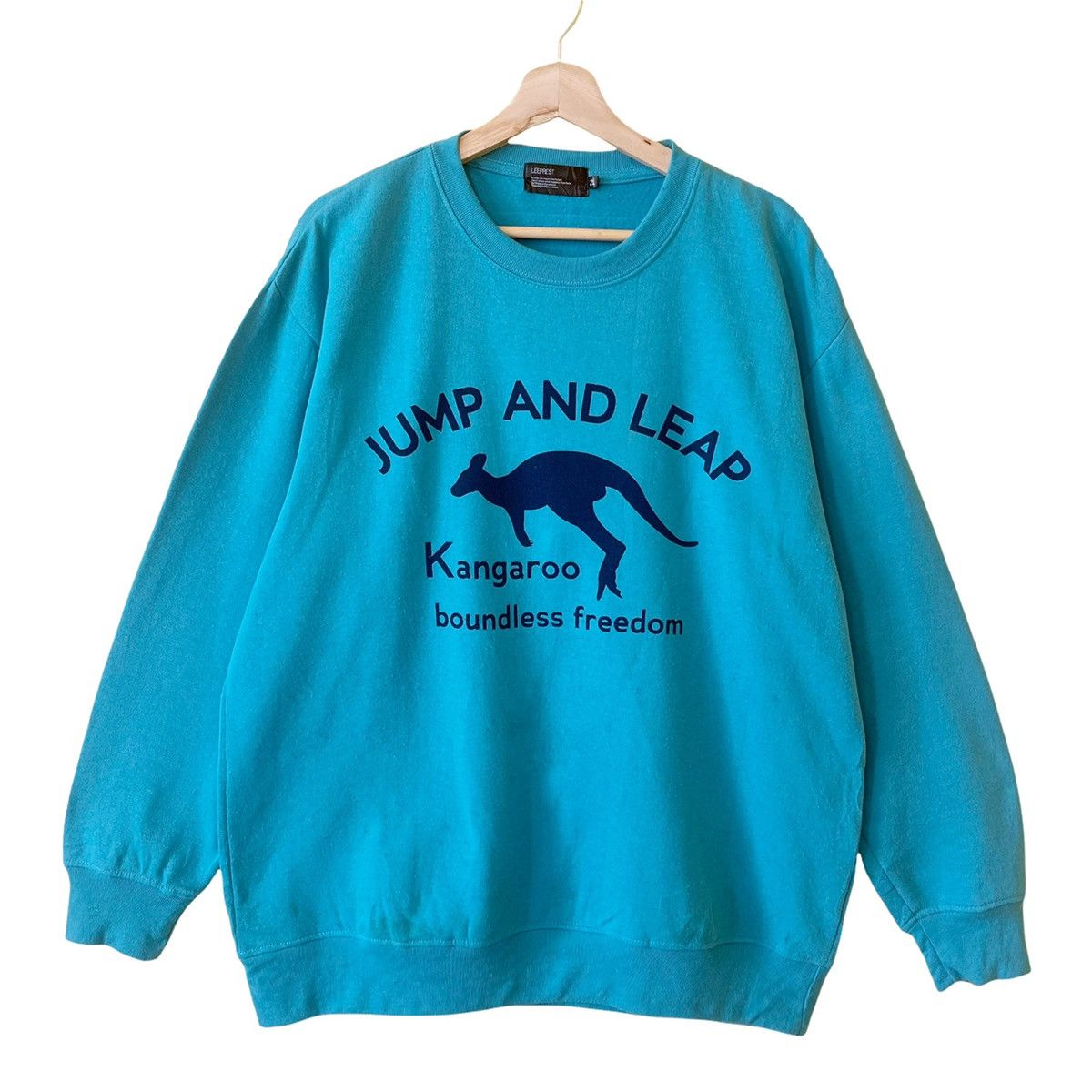 Japanese Brand Vintage Jump And Leap Kangaroo Crewneck Sweatshirt Size L Size US L / EU 52-54 / 3 - 1 Thumbnail