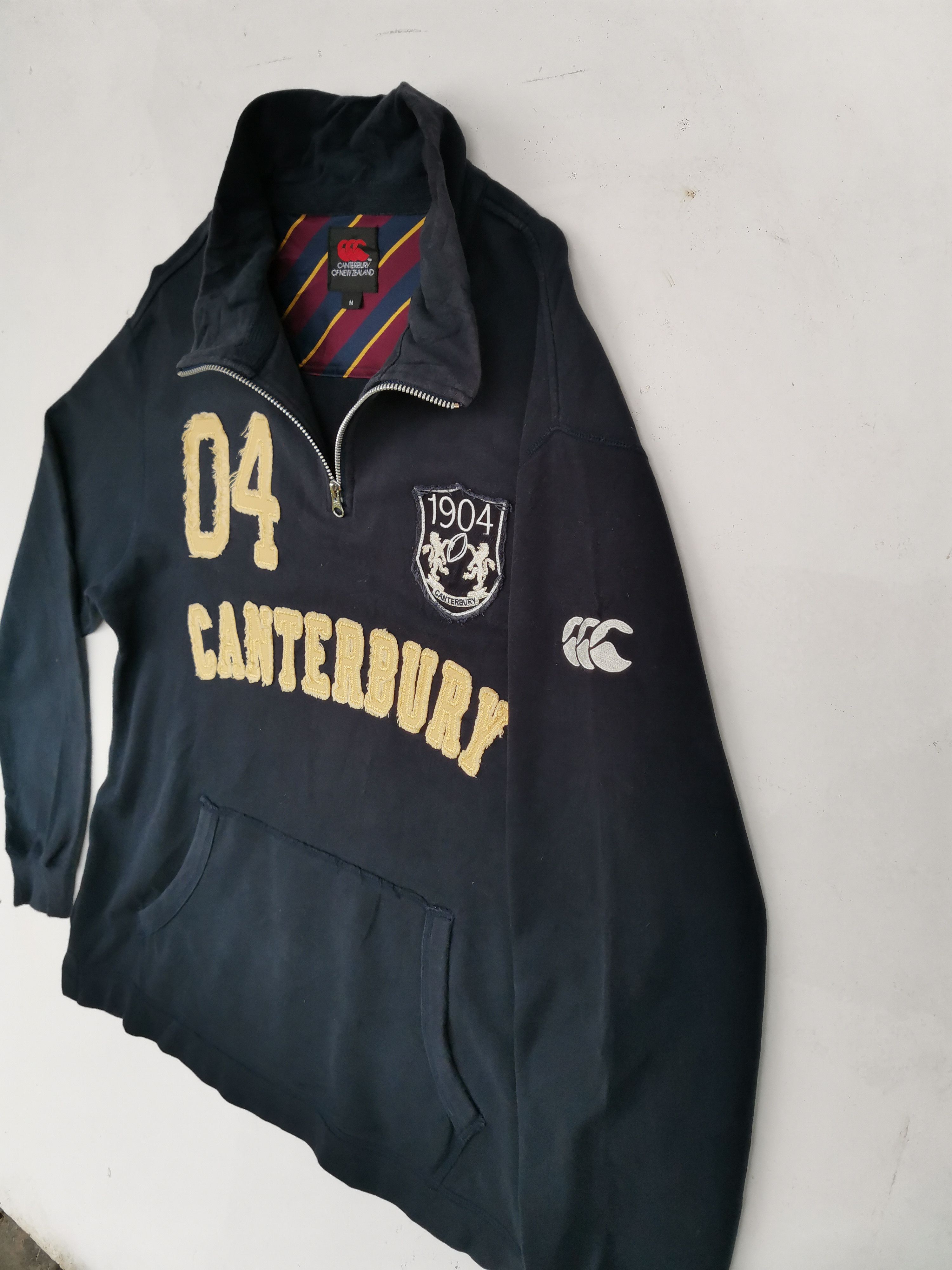 Canterbury of New Zealand Rare!!! Canterbury of New Zealand 1904 Big Logo Sweatshirt Size US M / EU 48-50 / 2 - 6 Thumbnail
