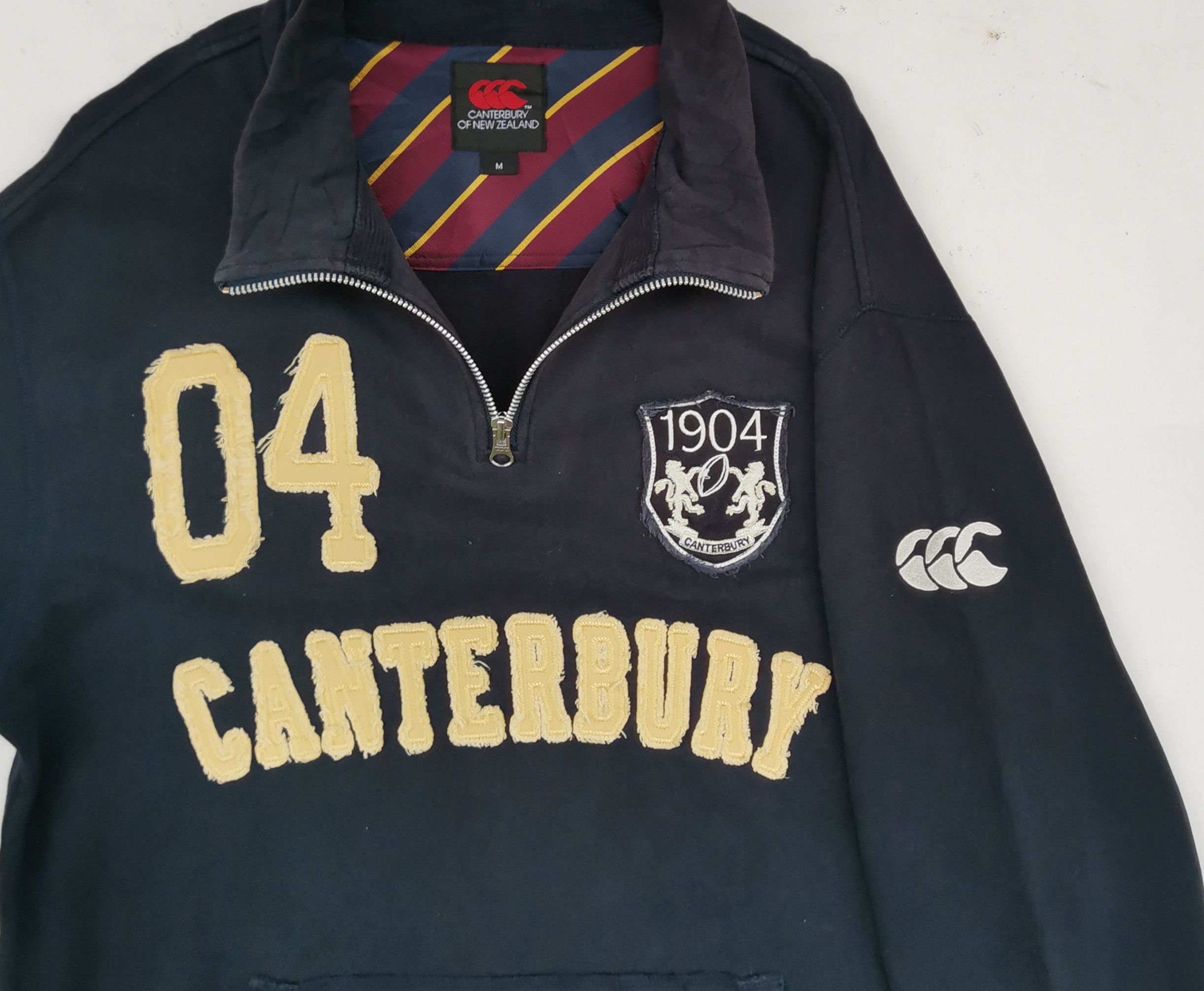 Canterbury of New Zealand Rare!!! Canterbury of New Zealand 1904 Big Logo Sweatshirt Size US M / EU 48-50 / 2 - 5 Thumbnail