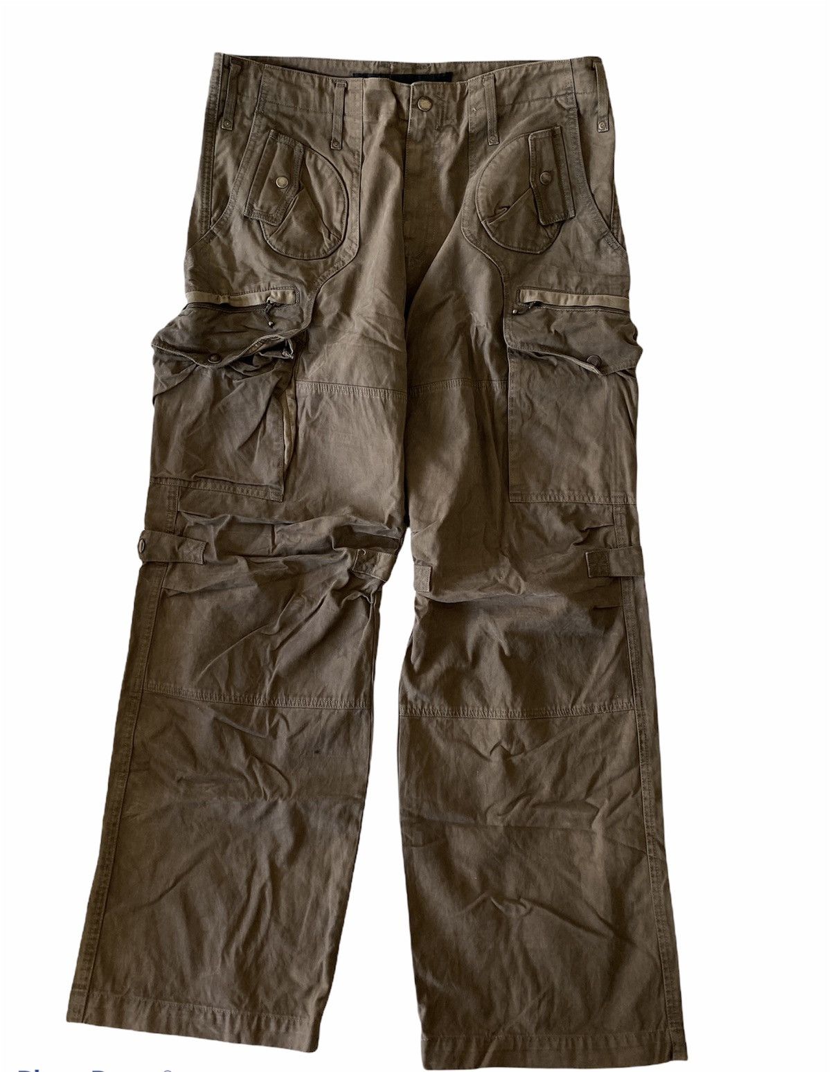 Kiminori Morishita Kiminori Morishita Cargo Pants Size US 34 / EU 50 - 1 Thumbnail