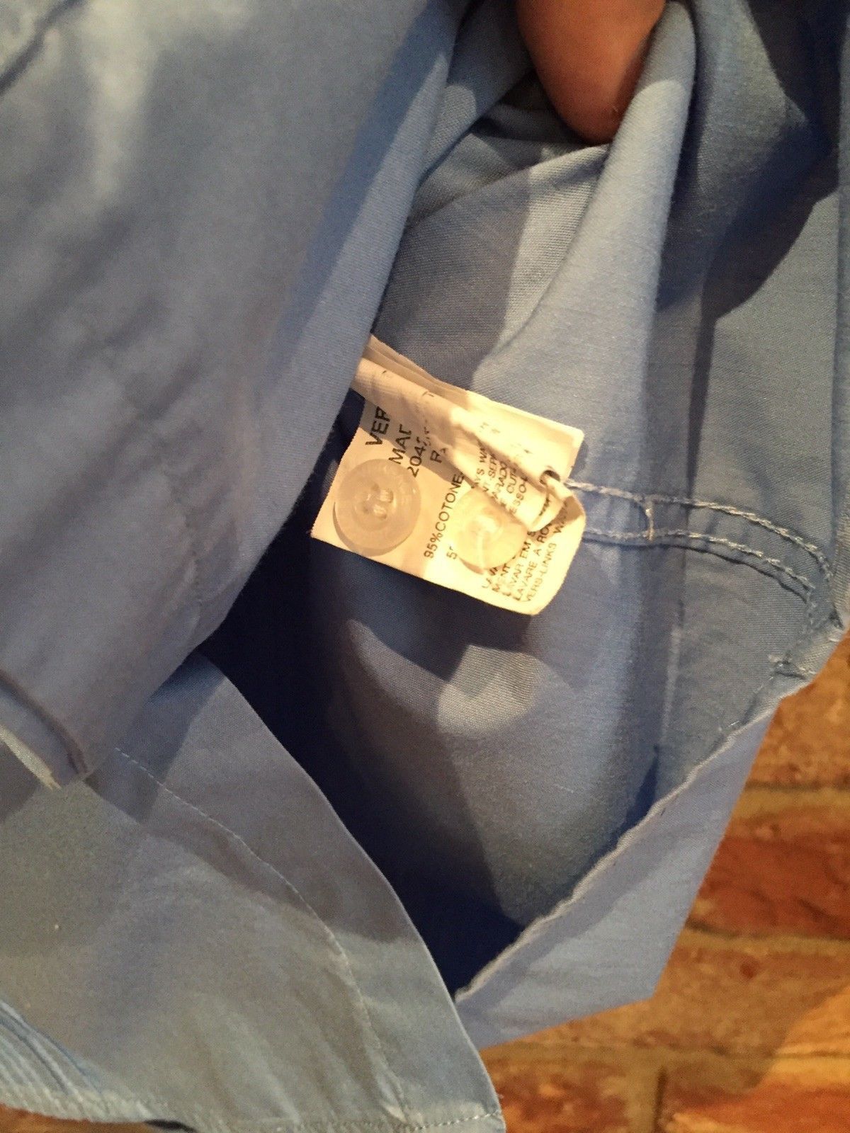Versace pleated detail shirt Size US L / EU 52-54 / 3 - 4 Thumbnail