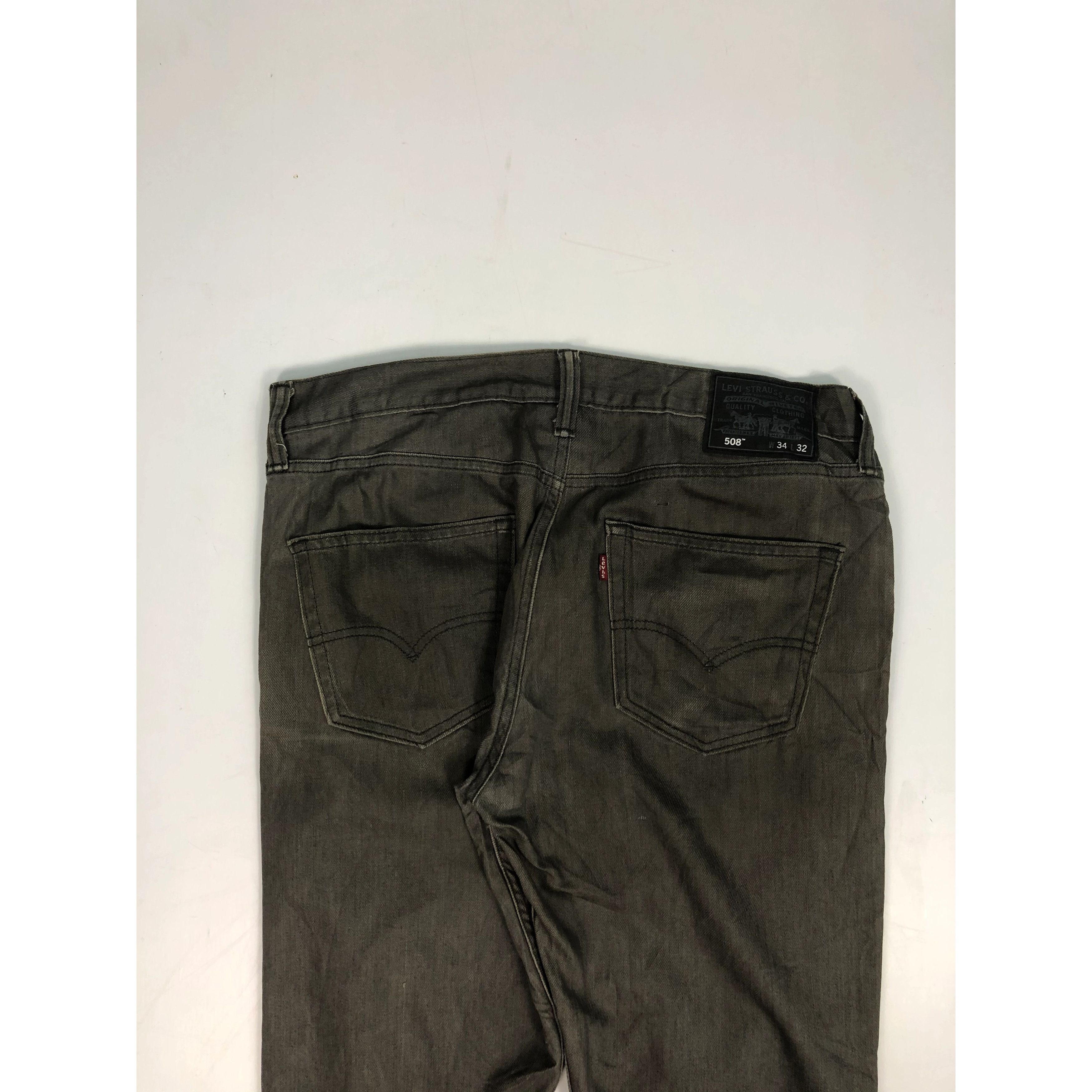 Levi's Vintage Levis 508 Black Jeans DP0039 Size US 37 - 4 Thumbnail