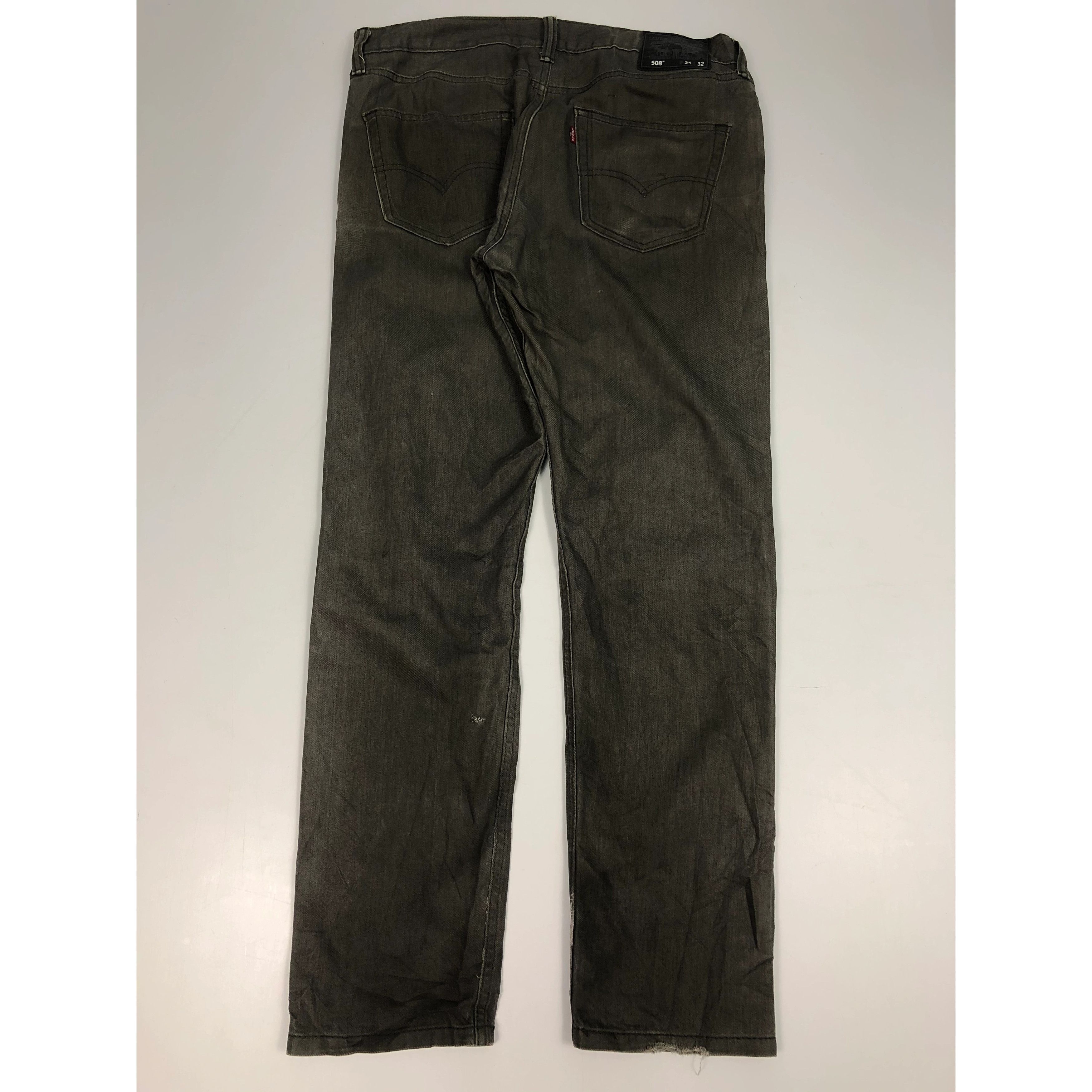 Levi's Vintage Levis 508 Black Jeans DP0039 Size US 37 - 2 Thumbnail
