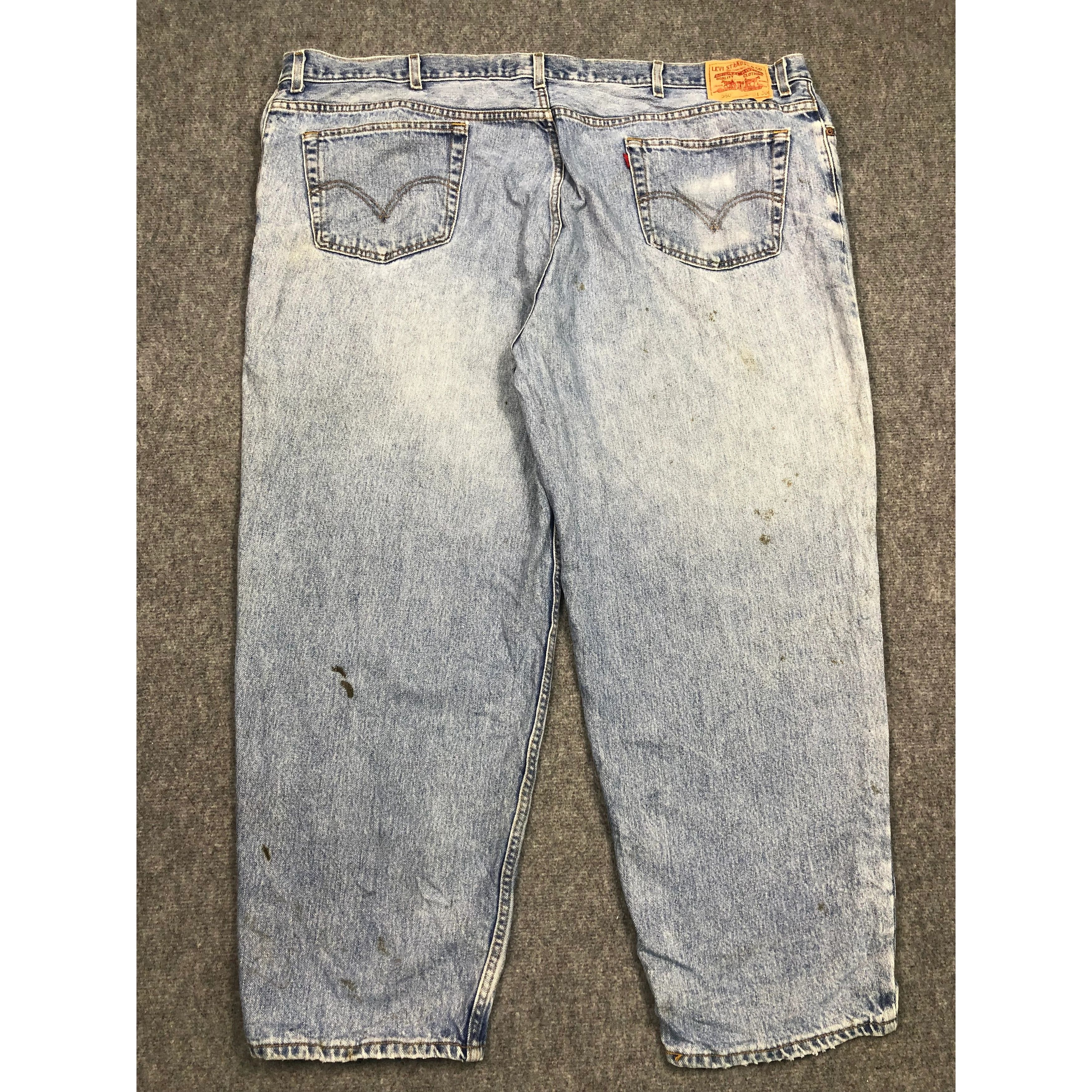 Levi's Vintage Levis 560 Comfort Fit Faded Denim Oversized DP0160 Size US 44 / EU 60 - 2 Thumbnail