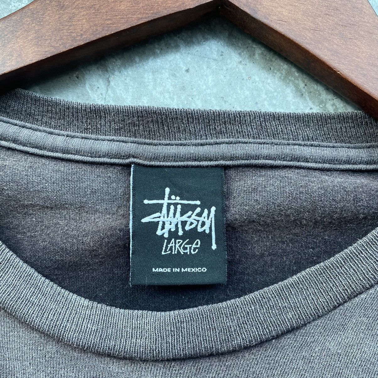 Stussy Vintage Stussy Sun Faded No4 Long Sleeve Tee Size US L / EU 52-54 / 3 - 7 Thumbnail