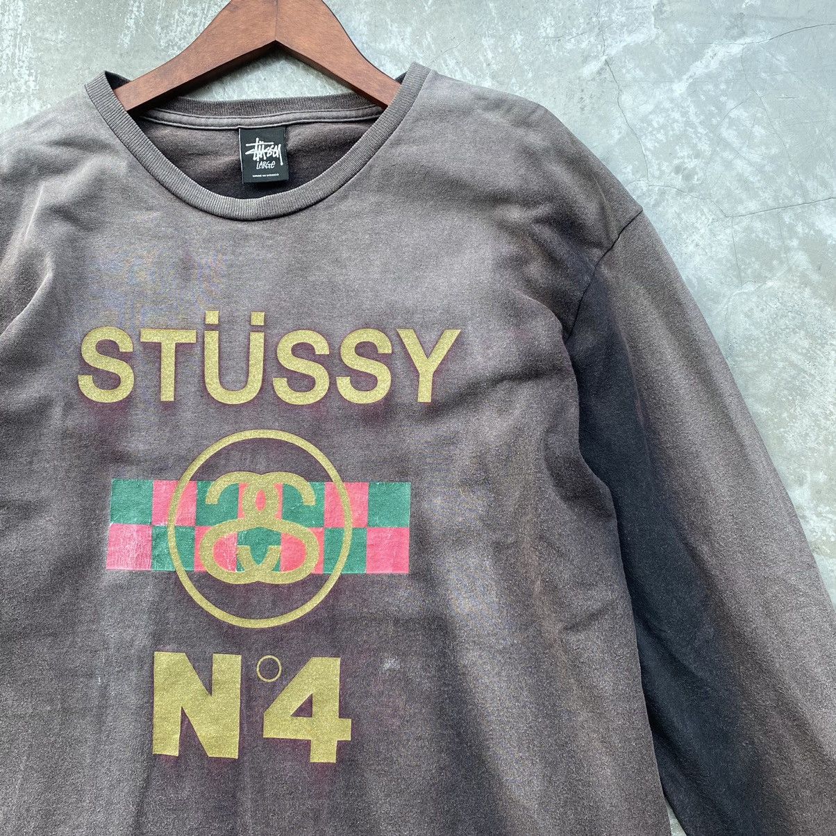 Stussy Vintage Stussy Sun Faded No4 Long Sleeve Tee Size US L / EU 52-54 / 3 - 1 Thumbnail