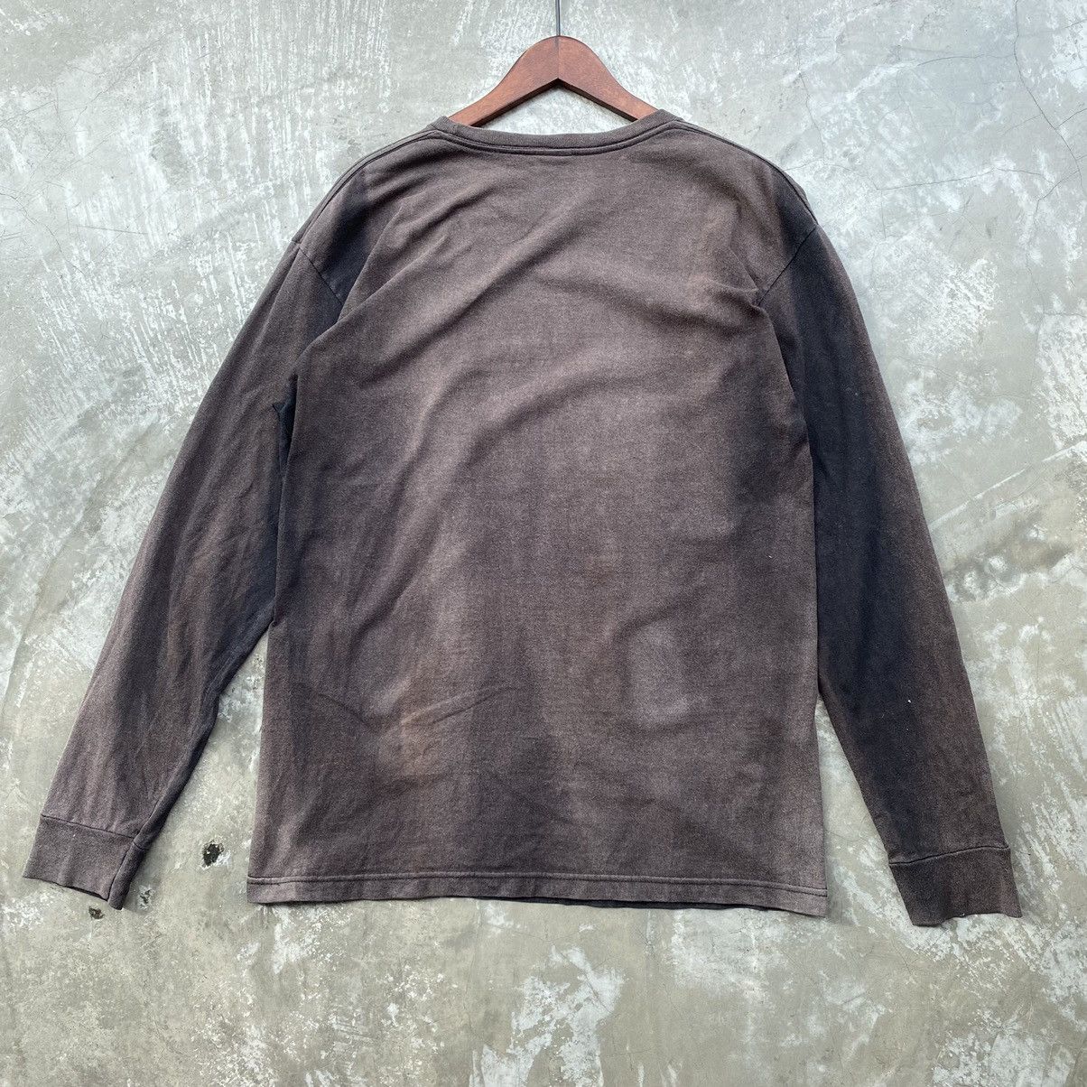 Stussy Vintage Stussy Sun Faded No4 Long Sleeve Tee Size US L / EU 52-54 / 3 - 3 Thumbnail
