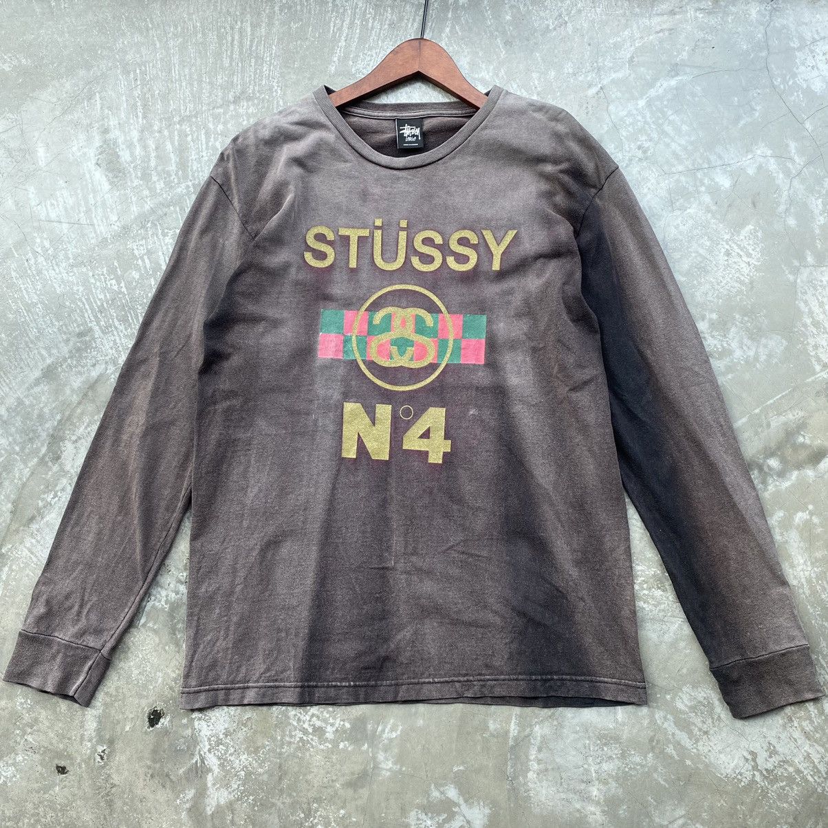 Stussy Vintage Stussy Sun Faded No4 Long Sleeve Tee Size US L / EU 52-54 / 3 - 2 Thumbnail