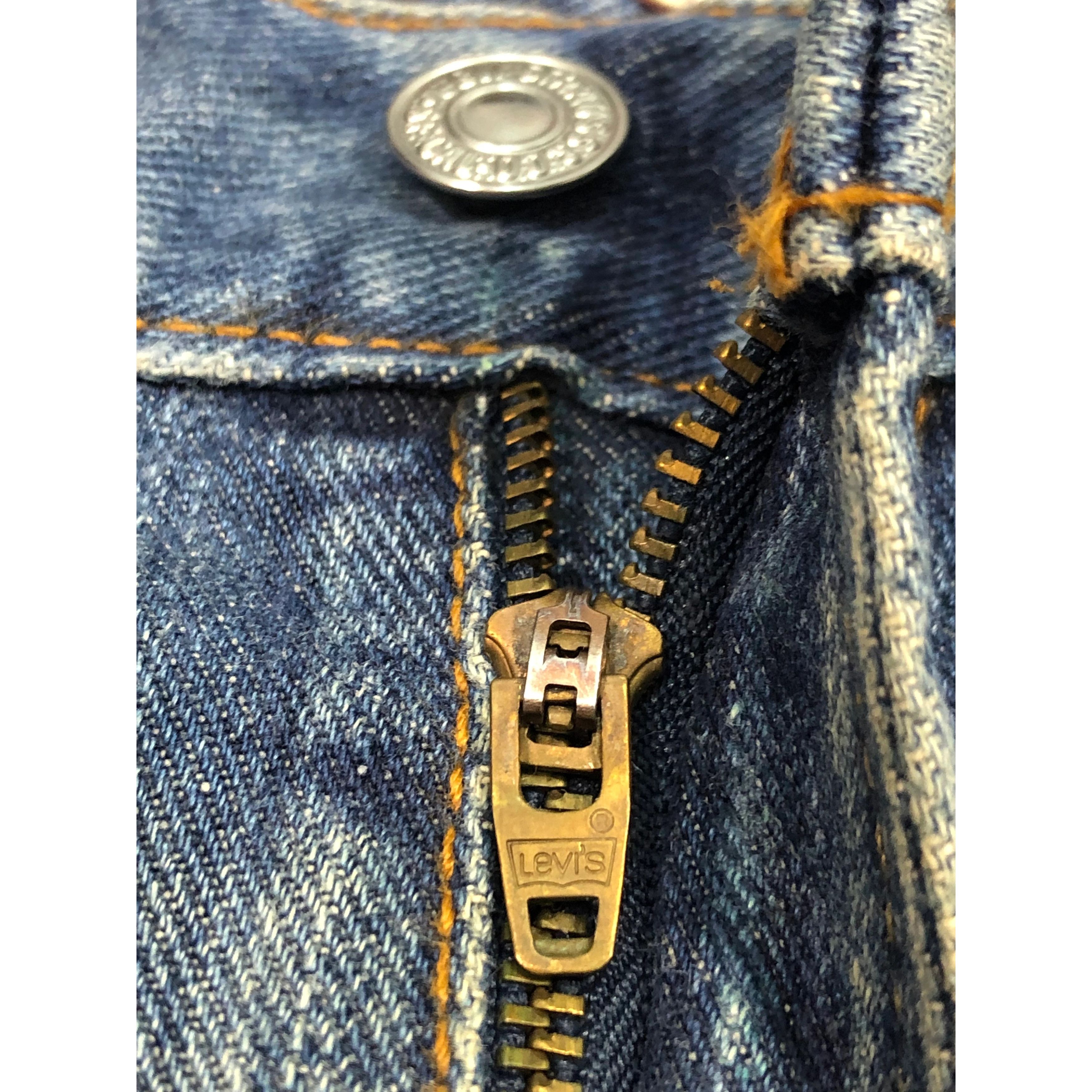 Levi's Vintage Levis 505 Regular Fit Faded Denim Lightwash DP0158 Size US 40 / EU 56 - 8 Thumbnail