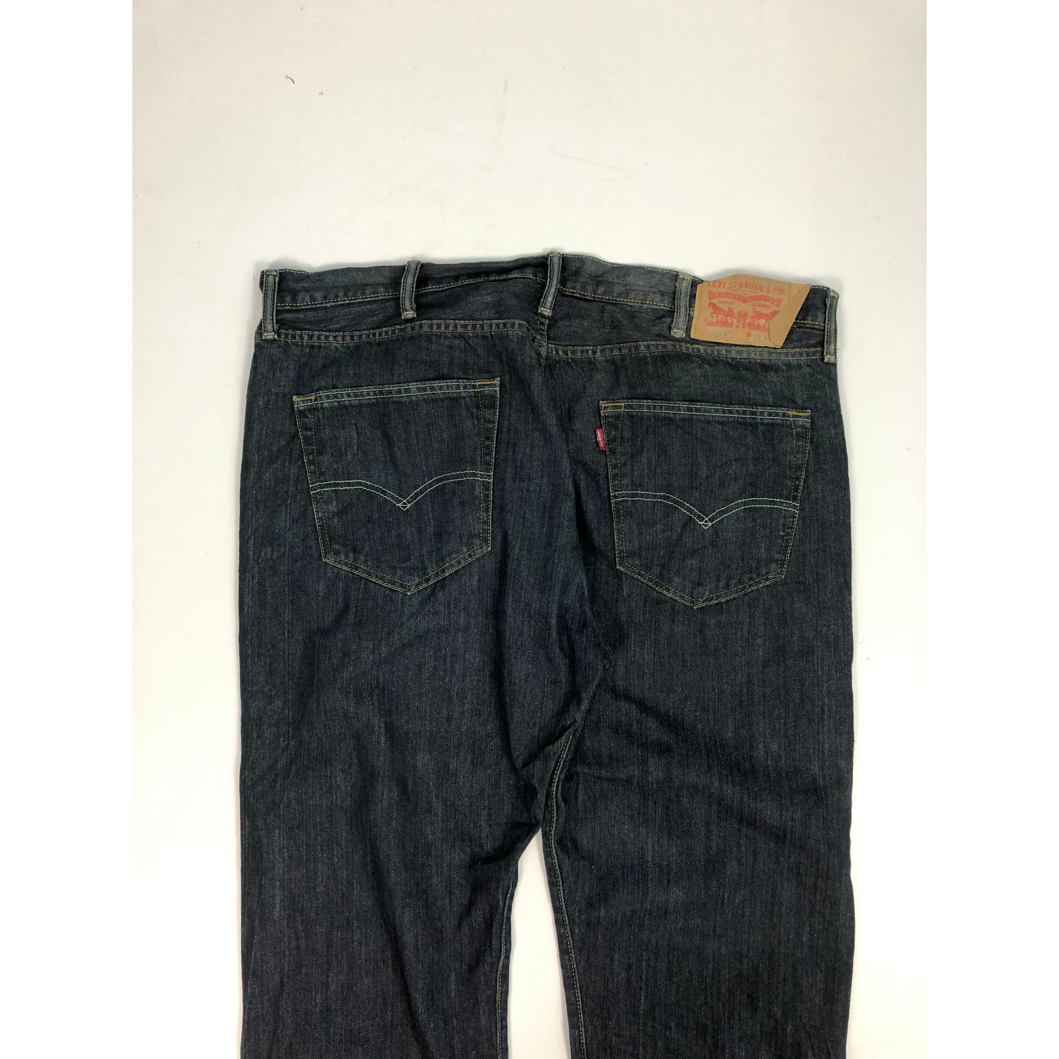 Levi's Vintage Levis 501 Faded Black Denim Pant DP0044 Size US 40 / EU 56 - 4 Thumbnail