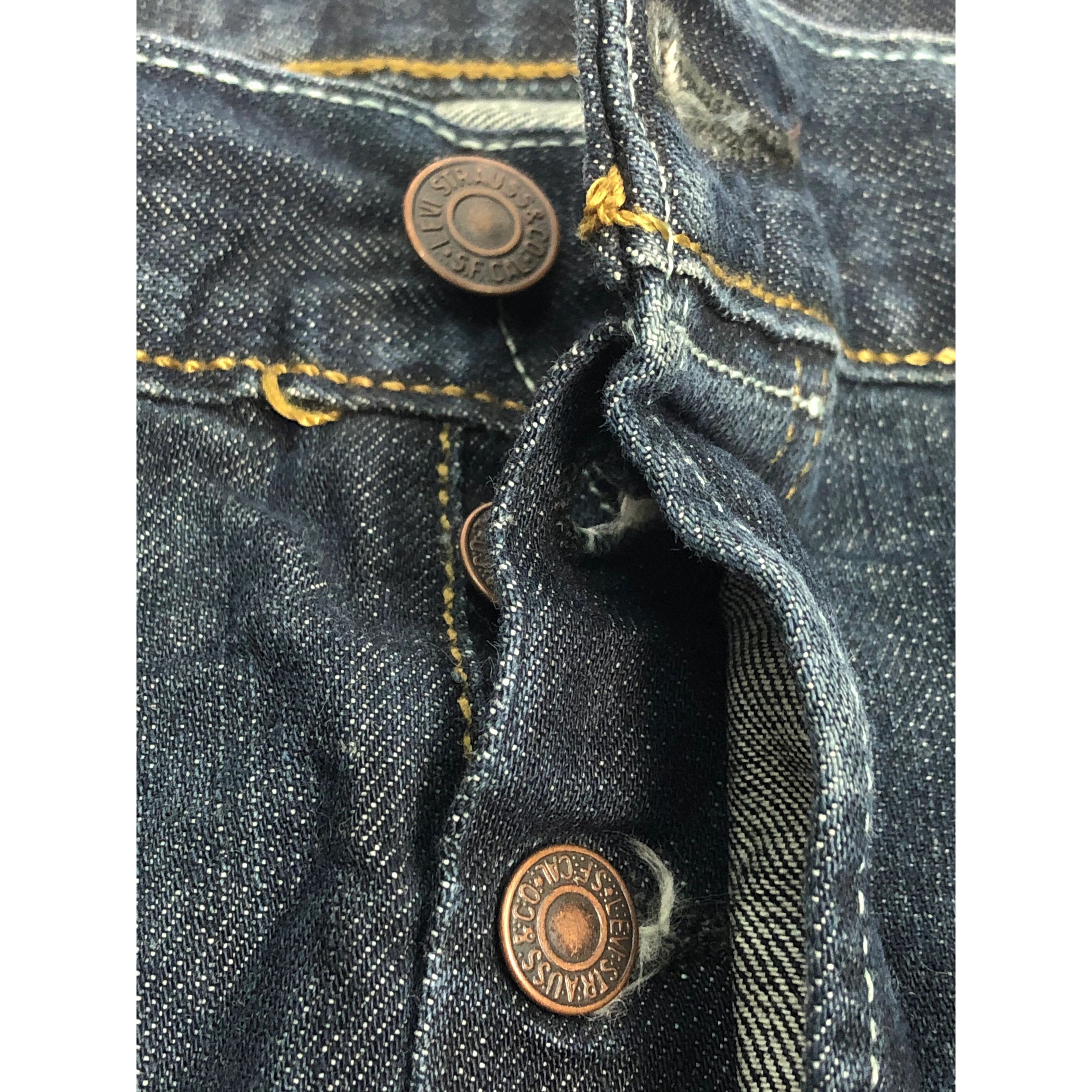 Levi's Vintage Levis 501 Faded Black Denim Pant DP0044 Size US 40 / EU 56 - 6 Thumbnail