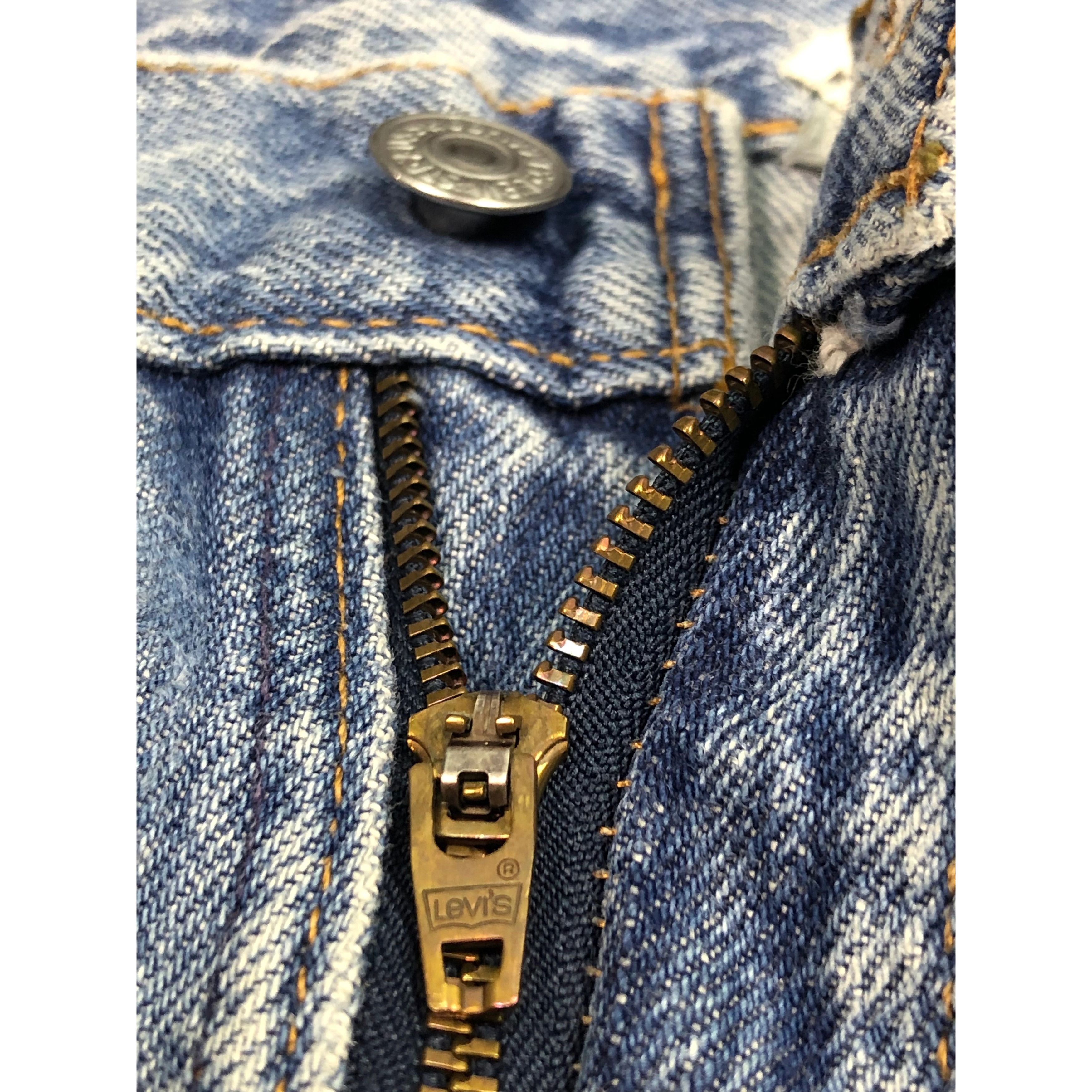 Levi's Vintage 90s Levis 560 Blue Comfort Fit Faded Denim DP0154 Size US 39 - 7 Thumbnail