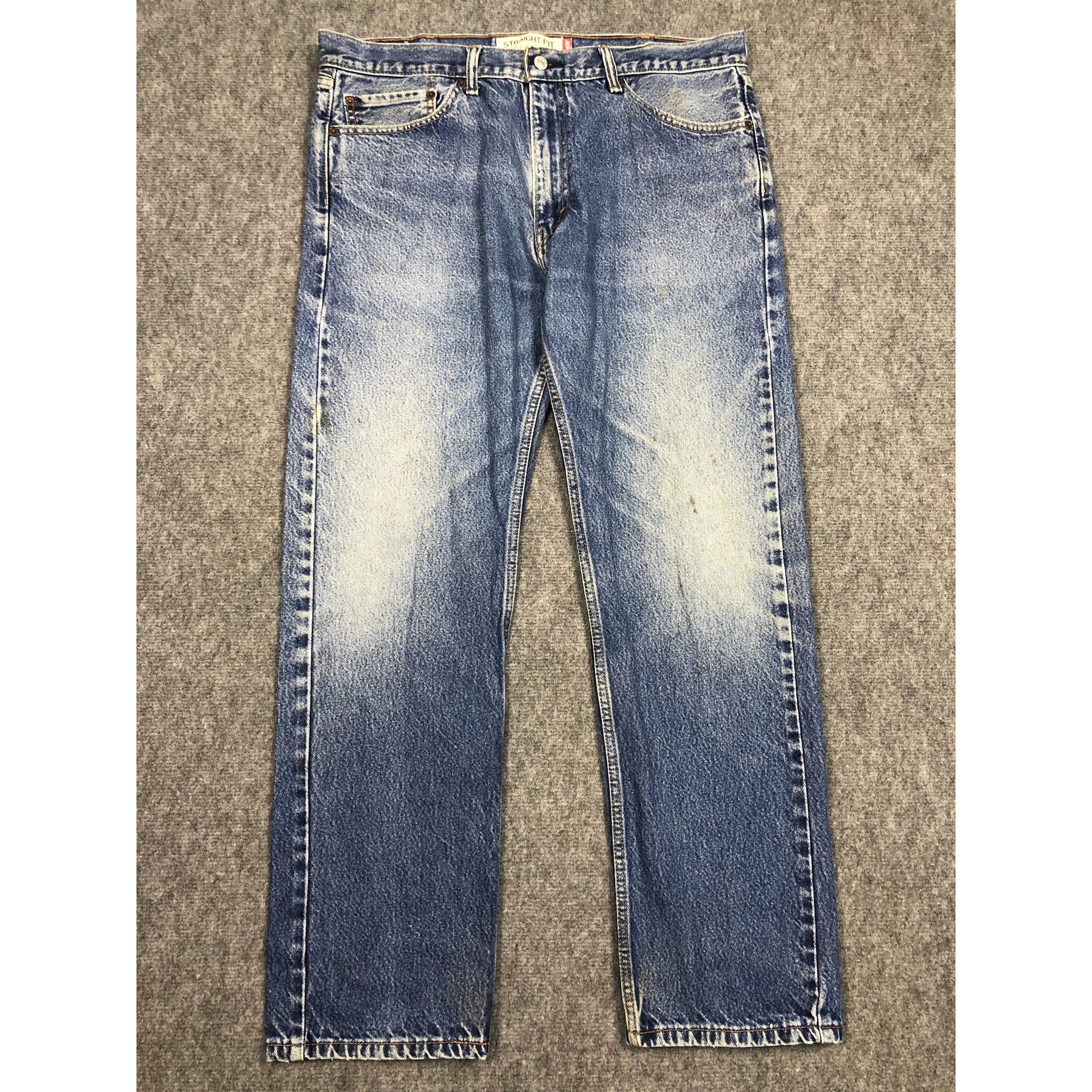 Levi's Vintage Levis 505 Regular Fit Faded Denim DP0157 Size US 39 - 1 Thumbnail